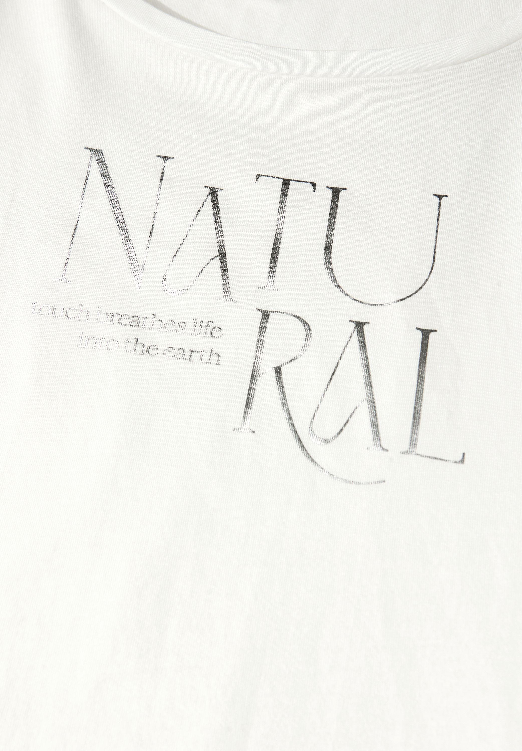 Shirt mit Glitzer-Wording