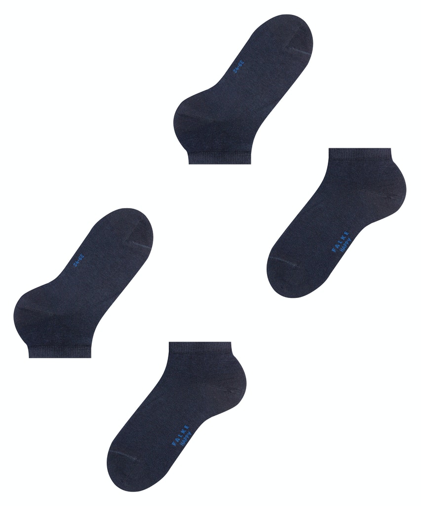 Sneakersocken Happy 2-Pack