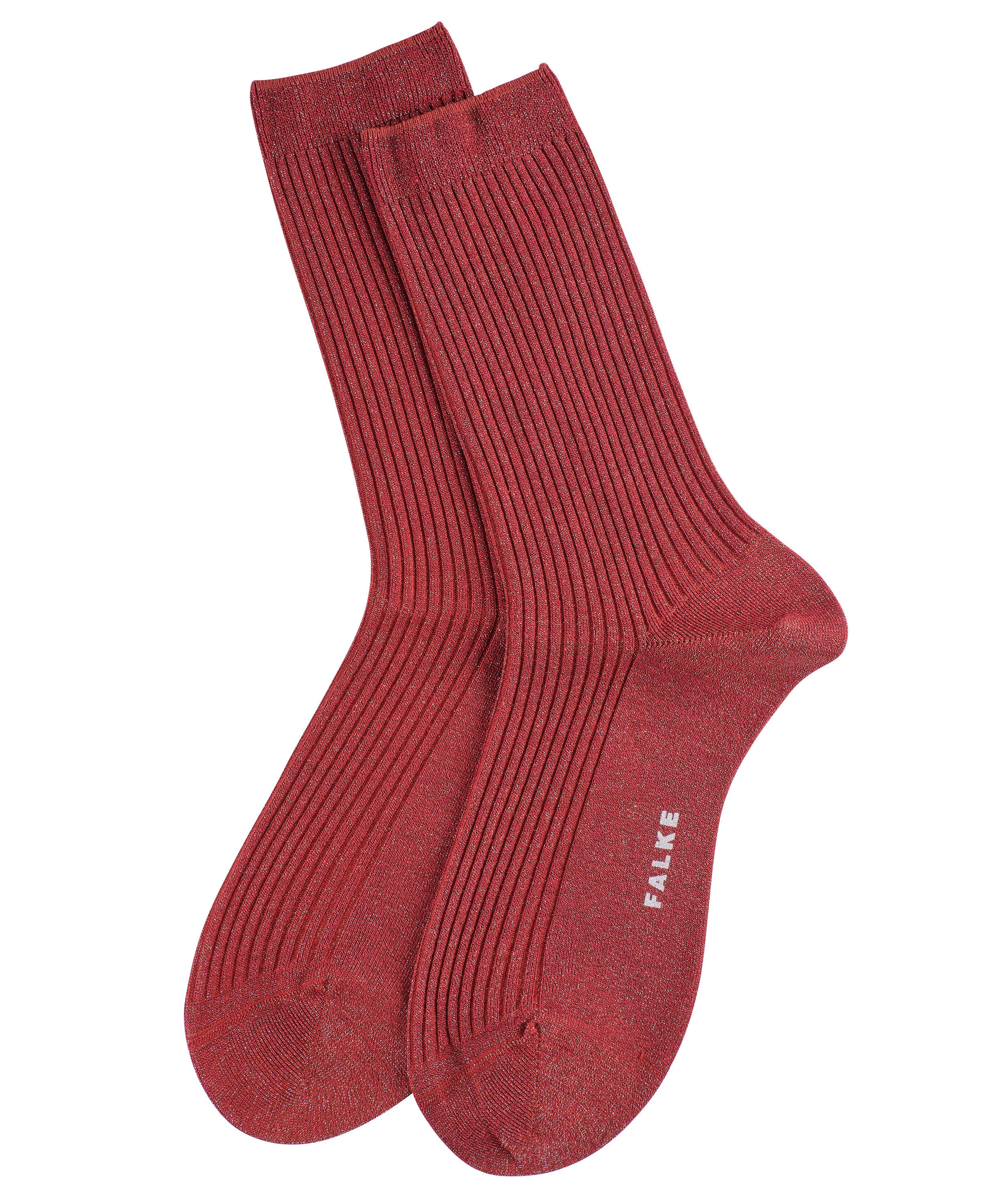 Socken Shiny Rib