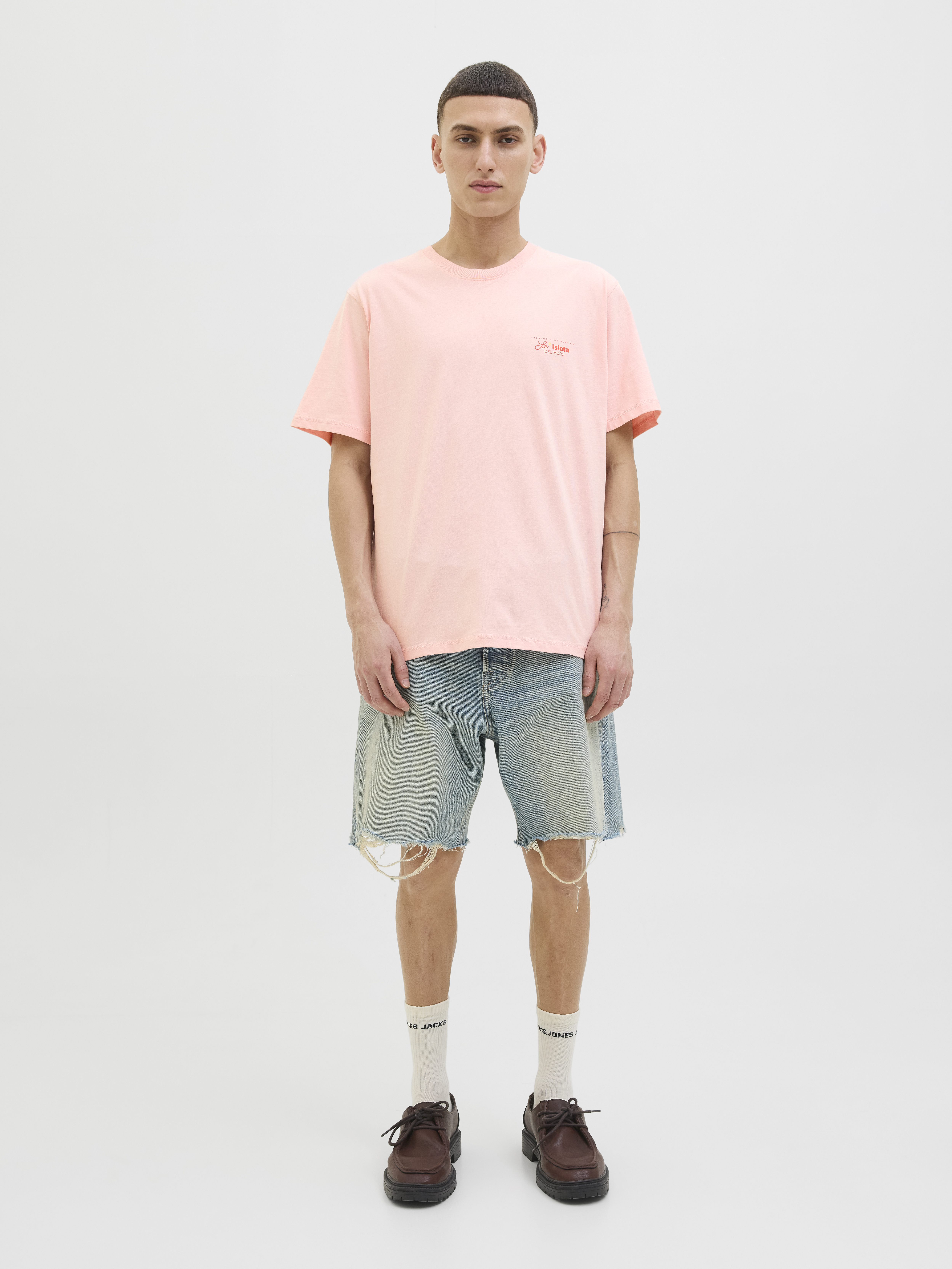 JORALMERIA WORLD TEE SS CREW NECK