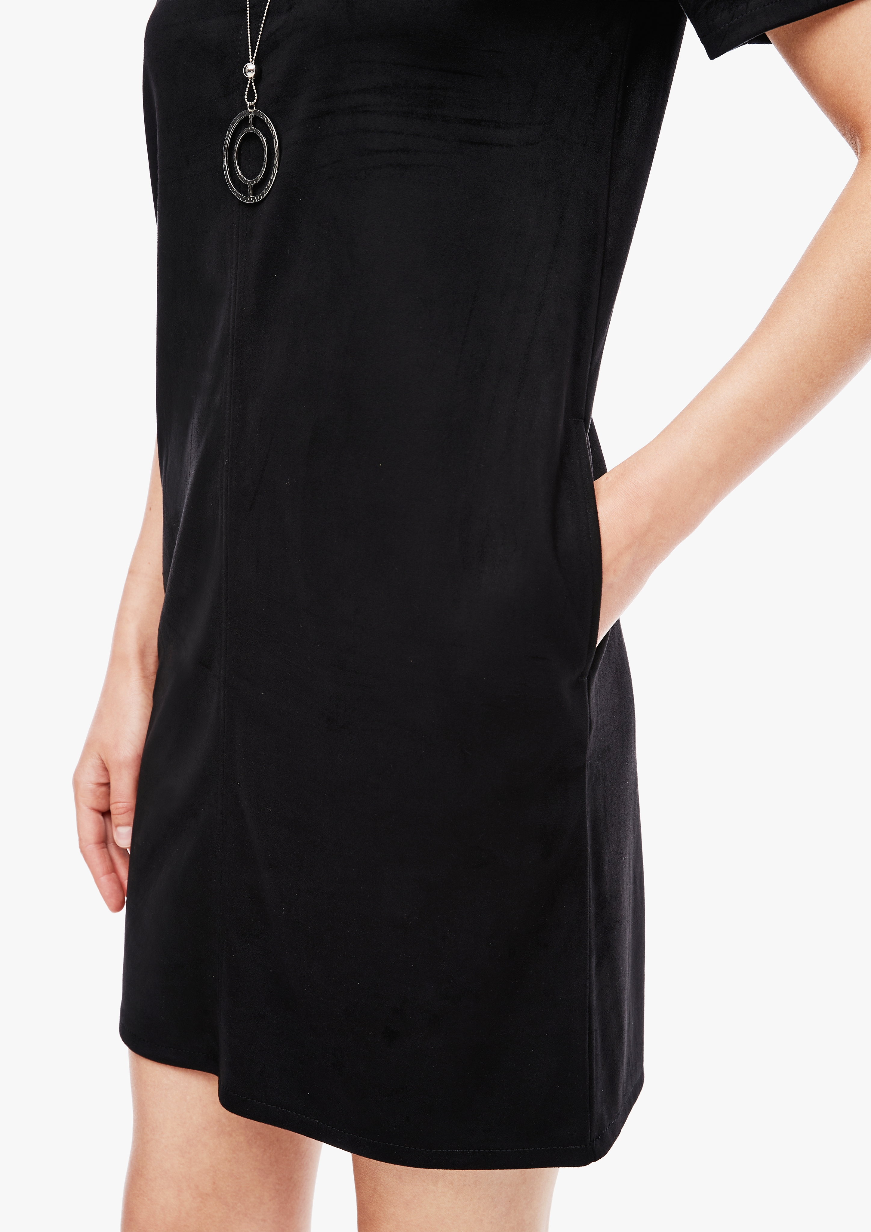 Velours-Kleid