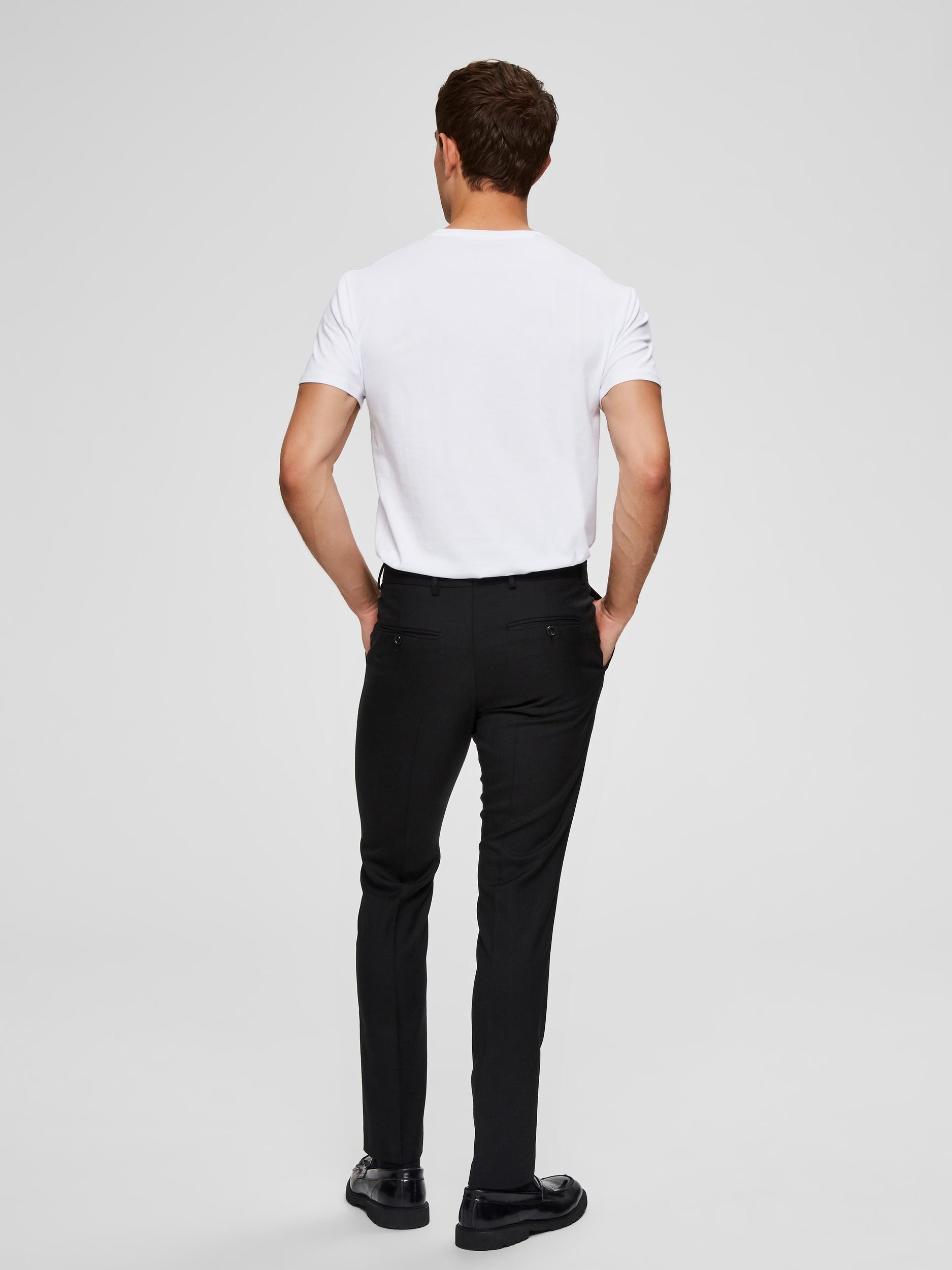SLHNEWPIMA SS O-NECK TEE B NOOS