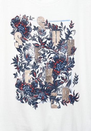 T-Shirt mit Schleifen Detail