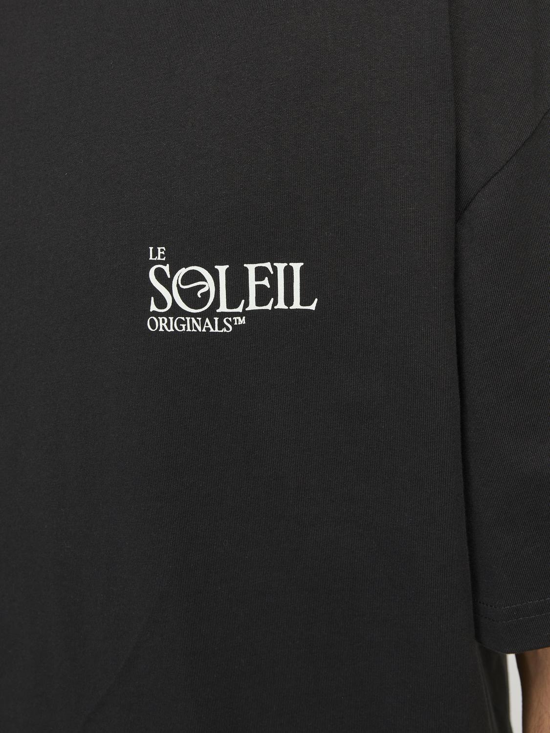 JORNOTO TYPE PHOTO TEE SS CREW NECK LN