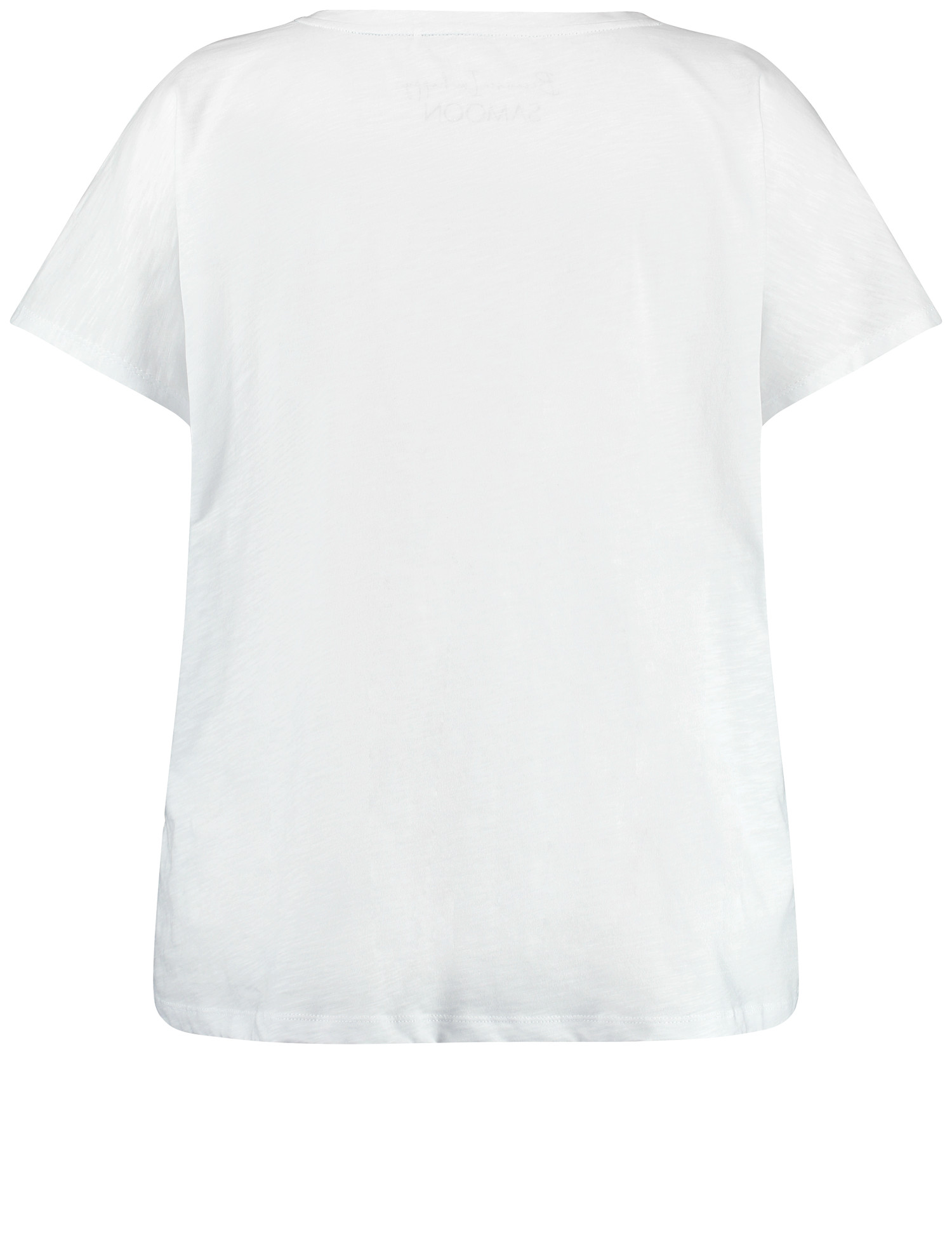 Blusenshirt mit Material-Mix