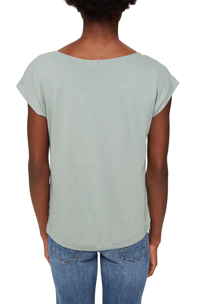 Statement-Shirt aus Bio-Baumwoll-Mix