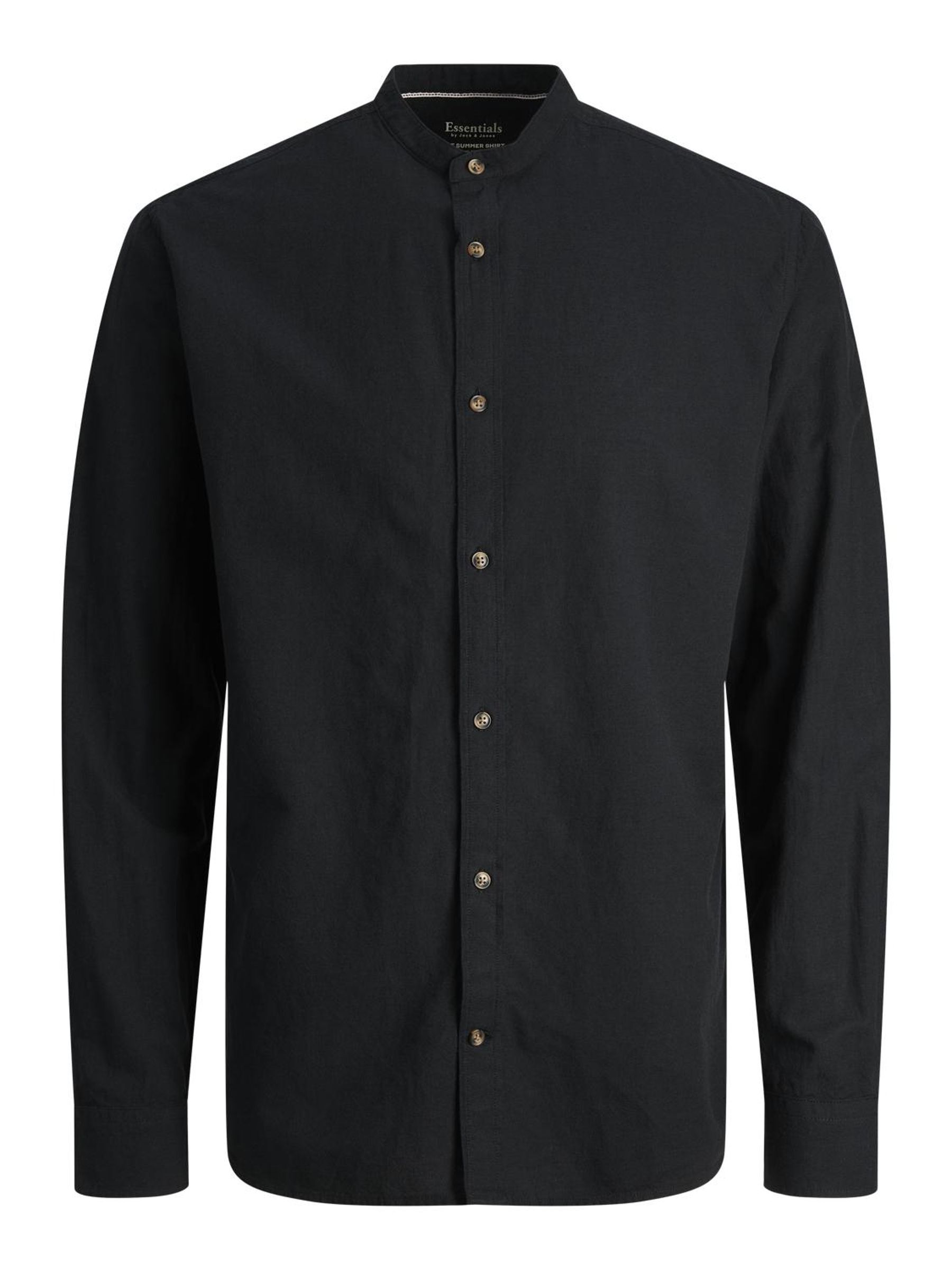 JJESUMMER BAND LINEN BLEND SHIRT LS SN