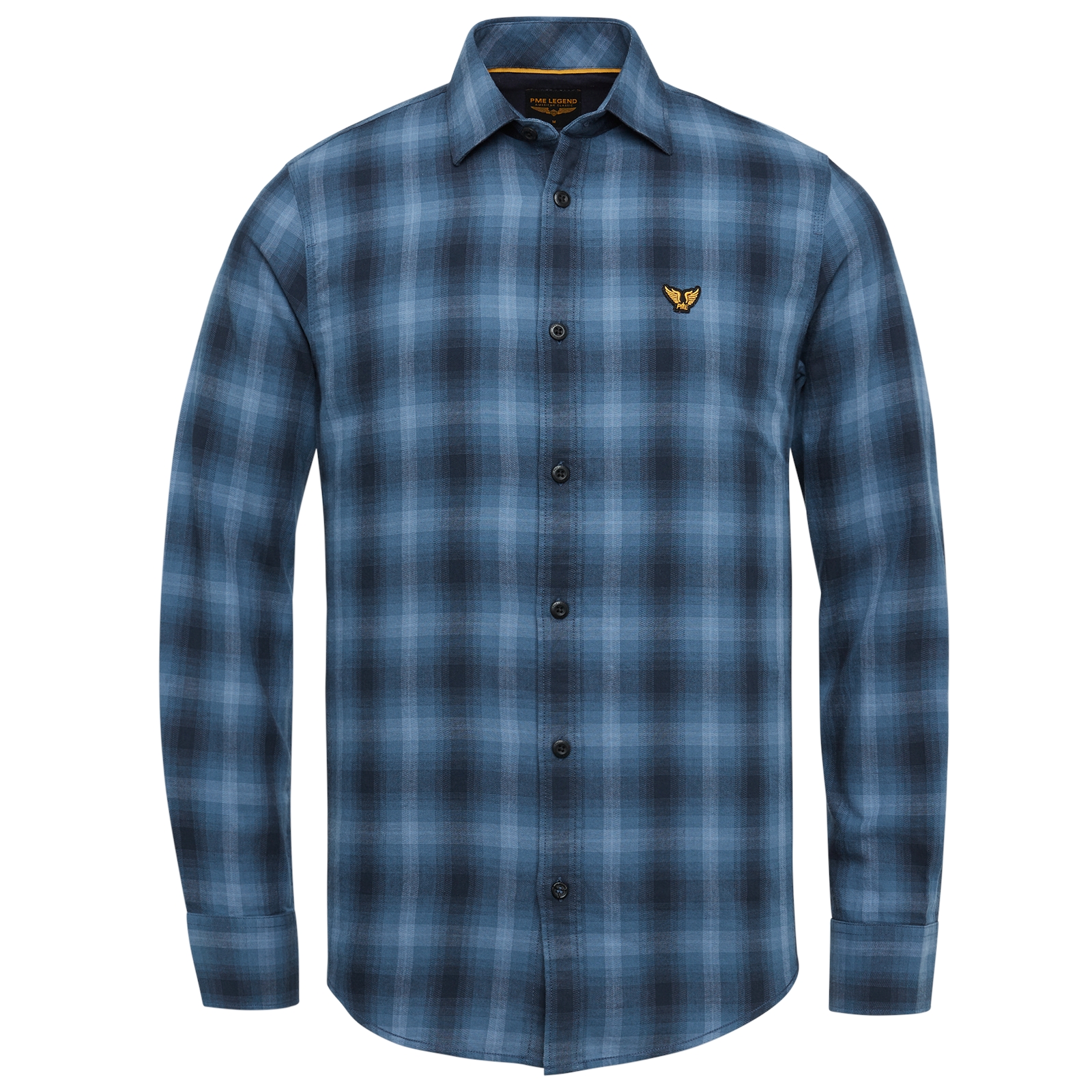 Long Sleeve Shirt Ctn Yarn Dyed Twill Check