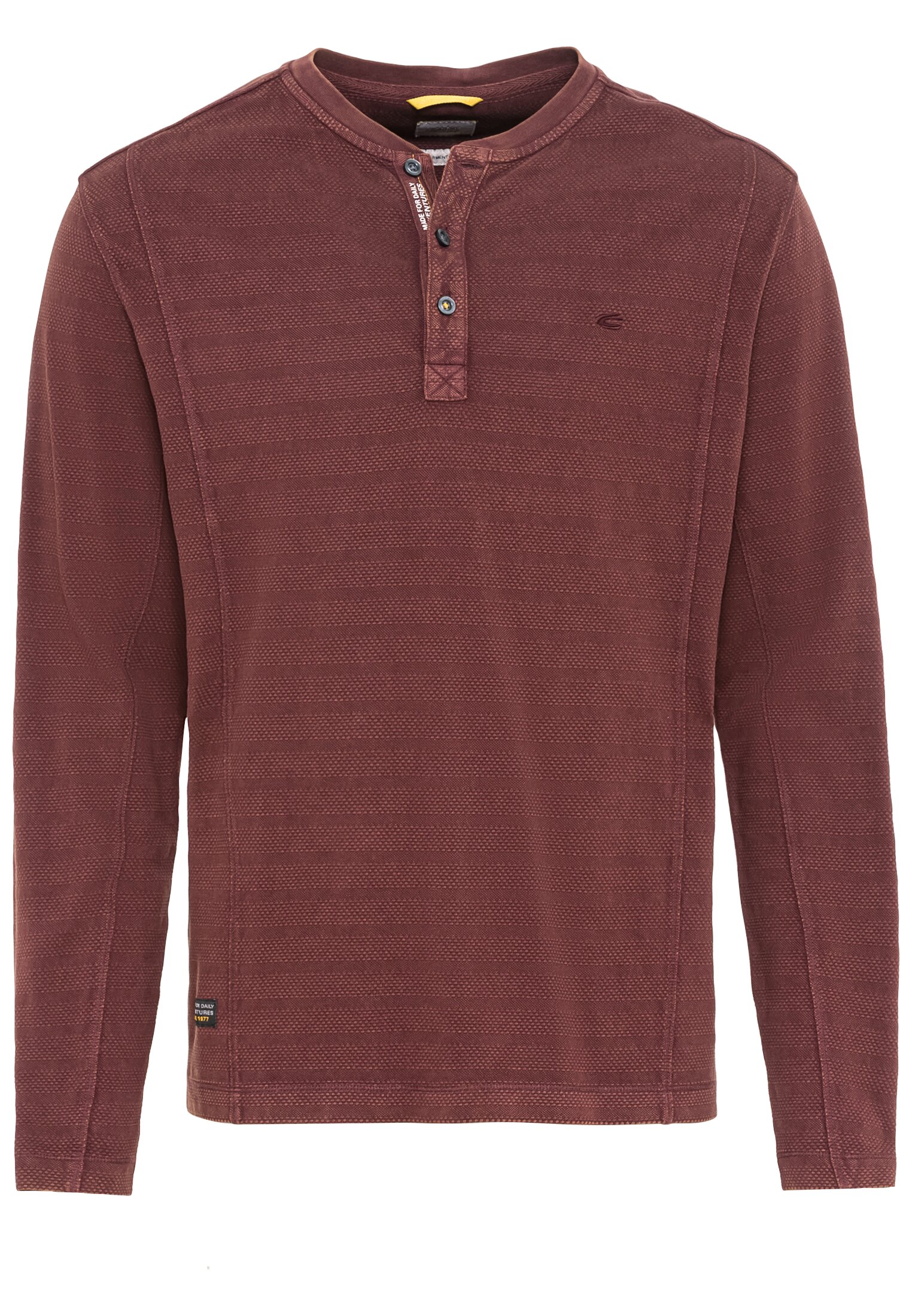 Langarmshirt aus reiner Baumwolle