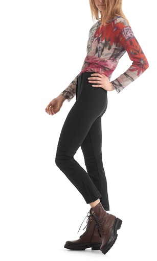 Jerseyhose mit Strukturmuster