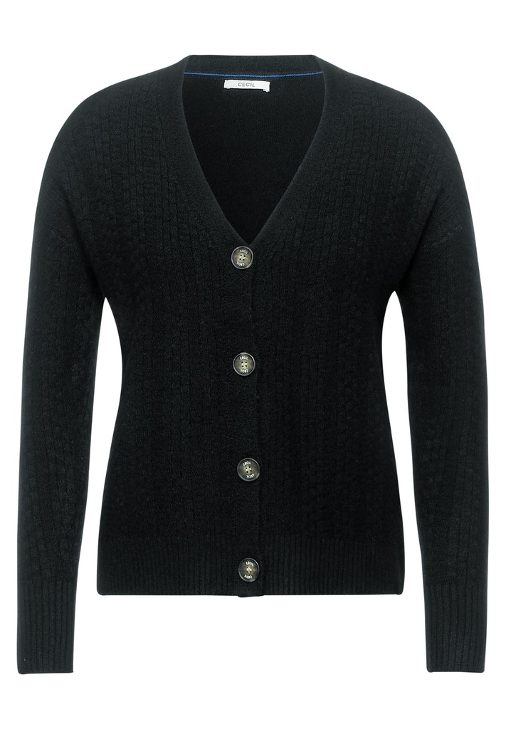 Cardigan mit V-Ausschnitt