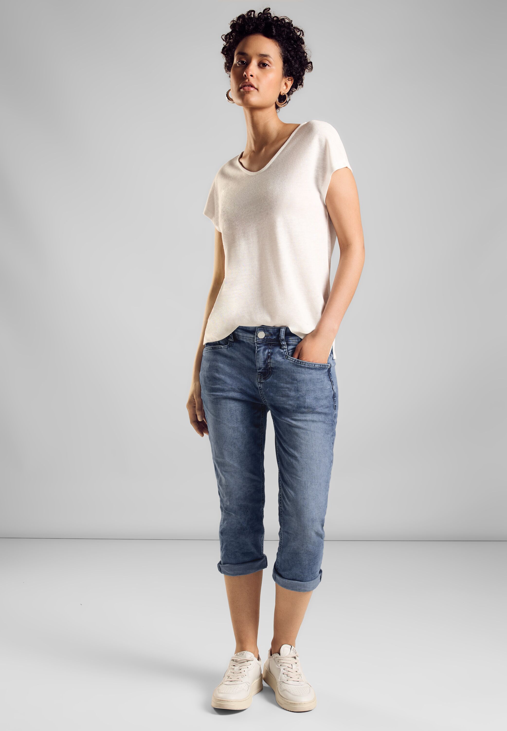 3/4 Jeans im Casual Fit