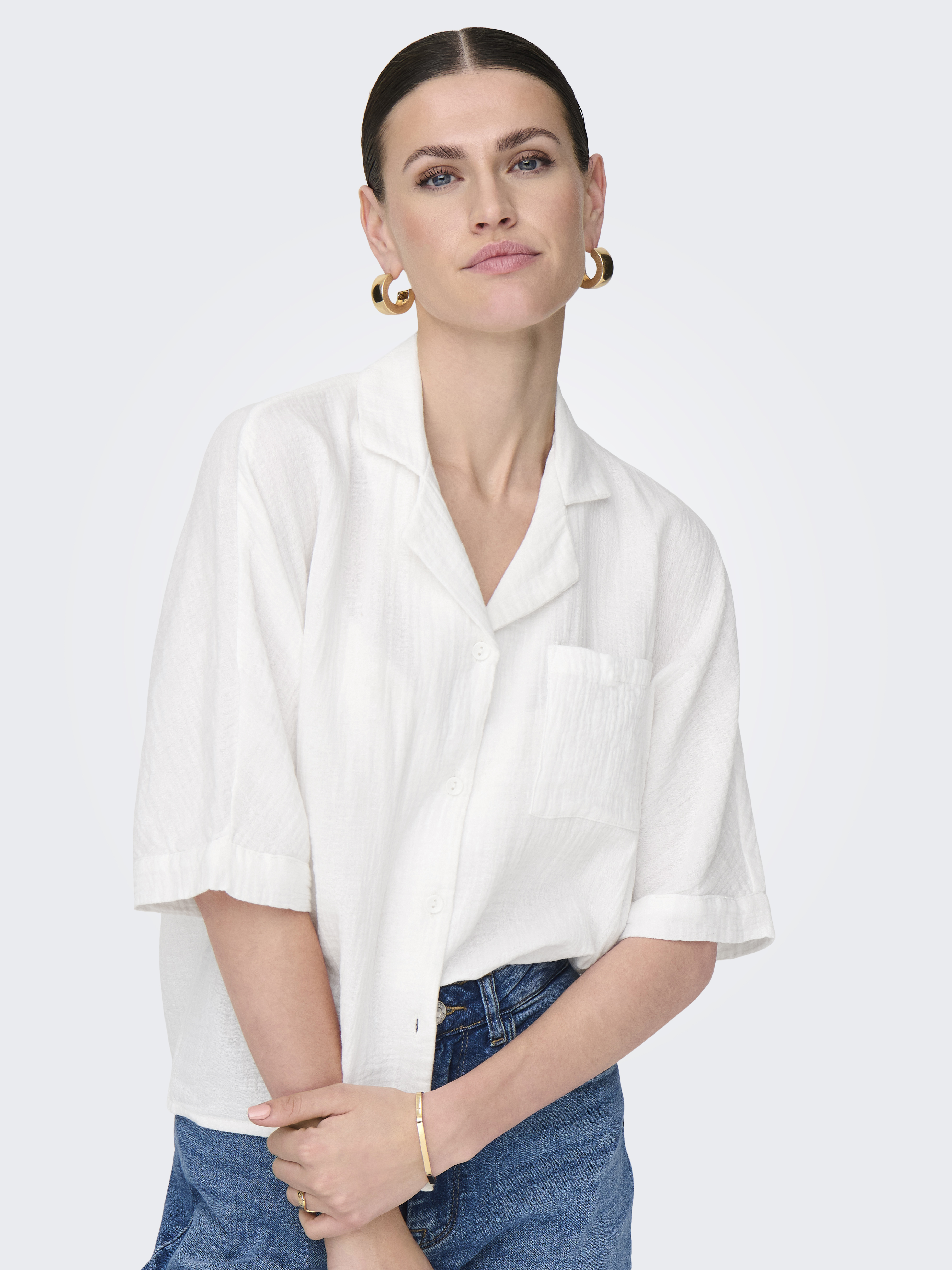 ONLTHYRA LIFE SS SHIRT NOOS WVN