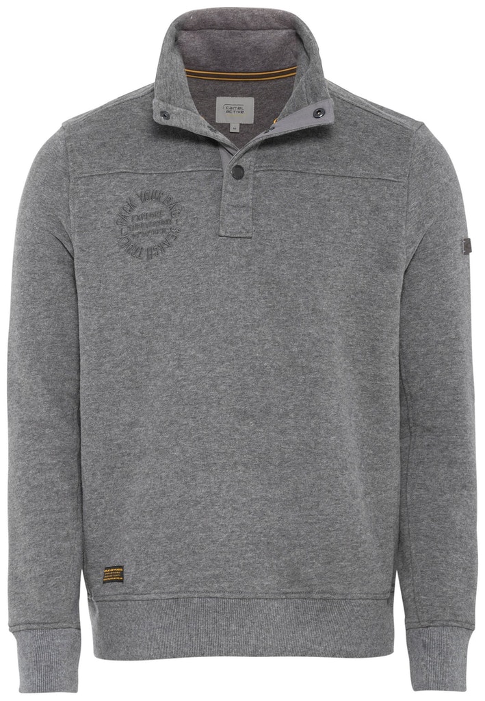 Sweatshirt mit Stehkragen