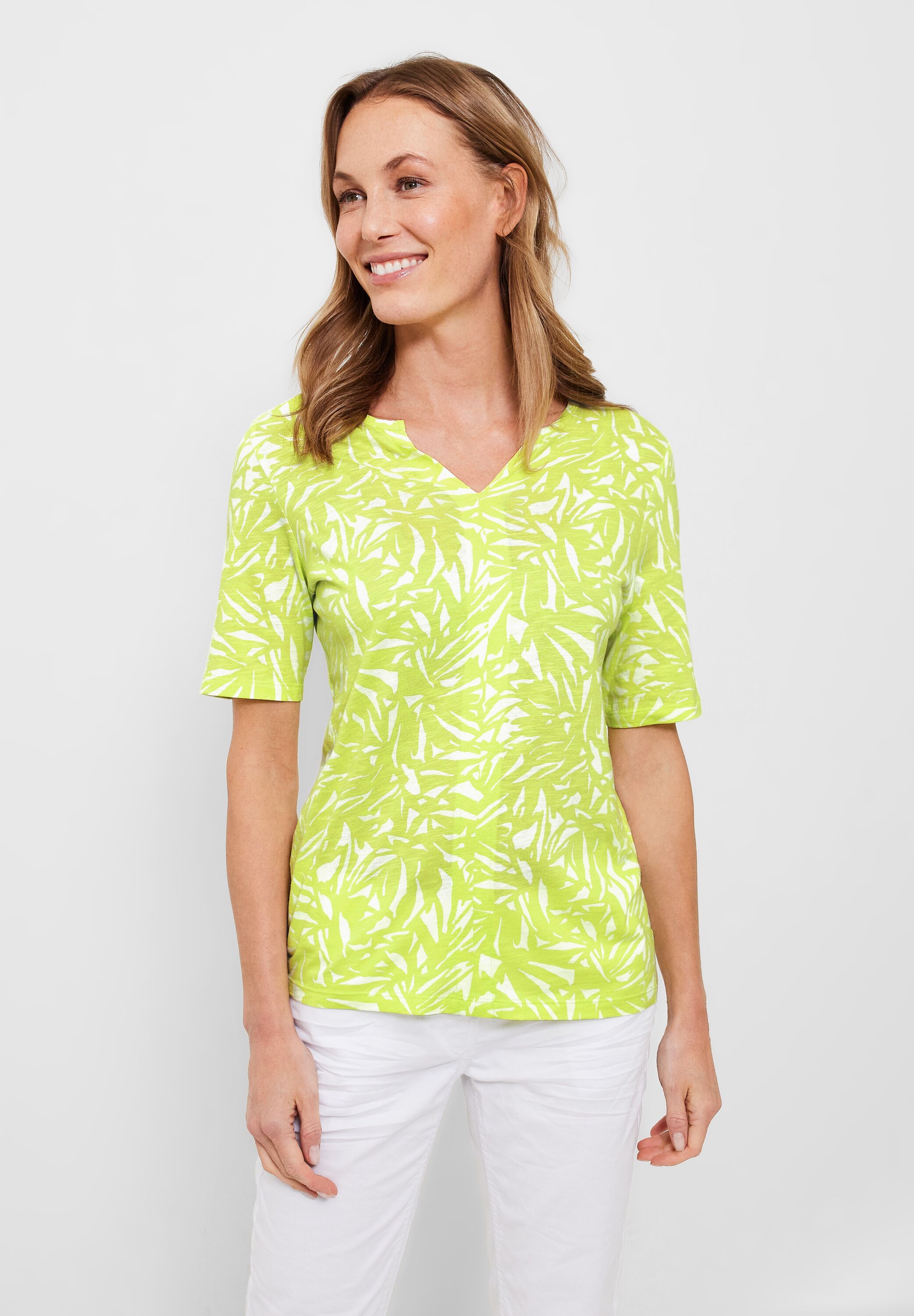 Tunikashirt mit Alloverprint
