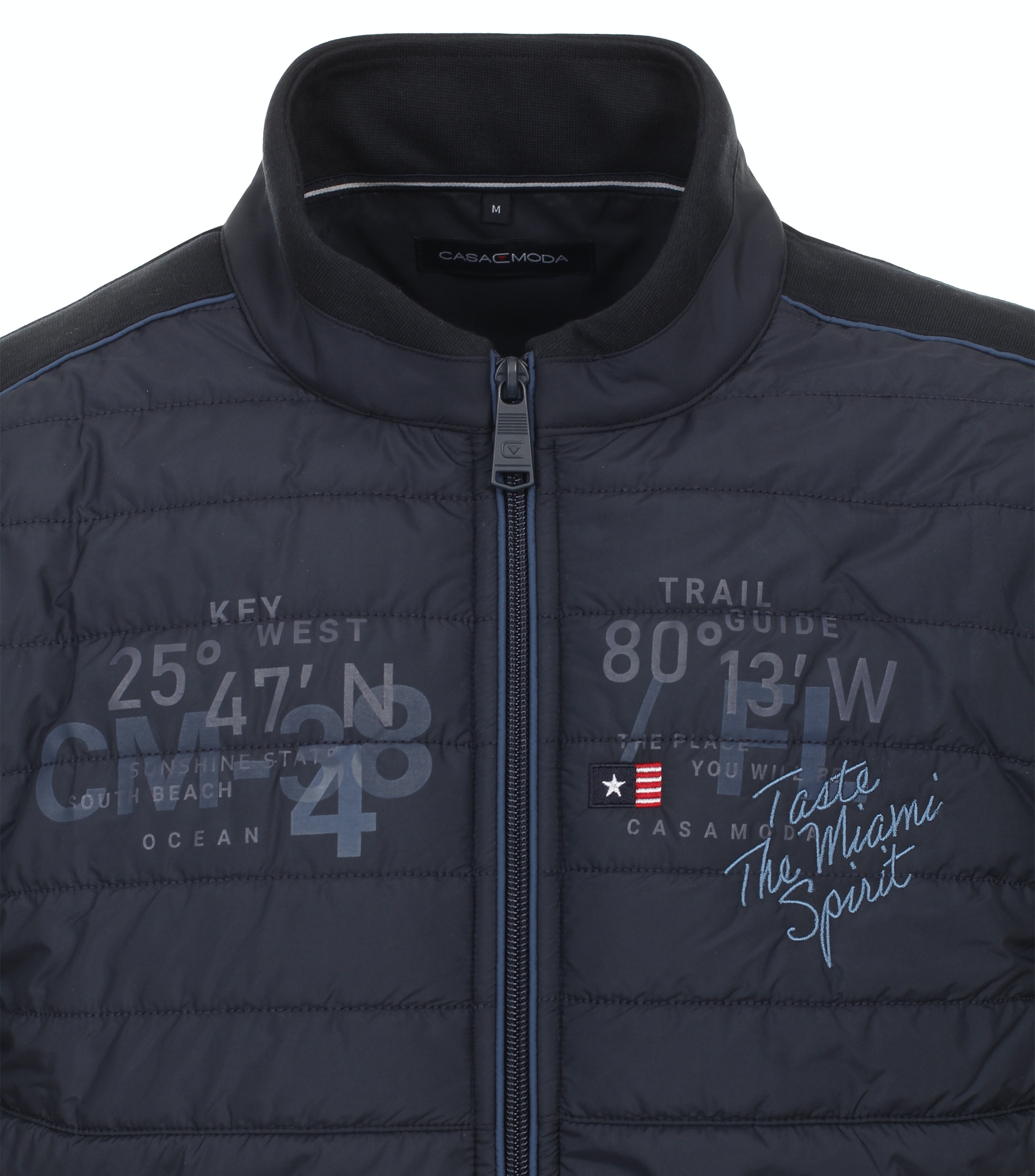 Materialmixjacke