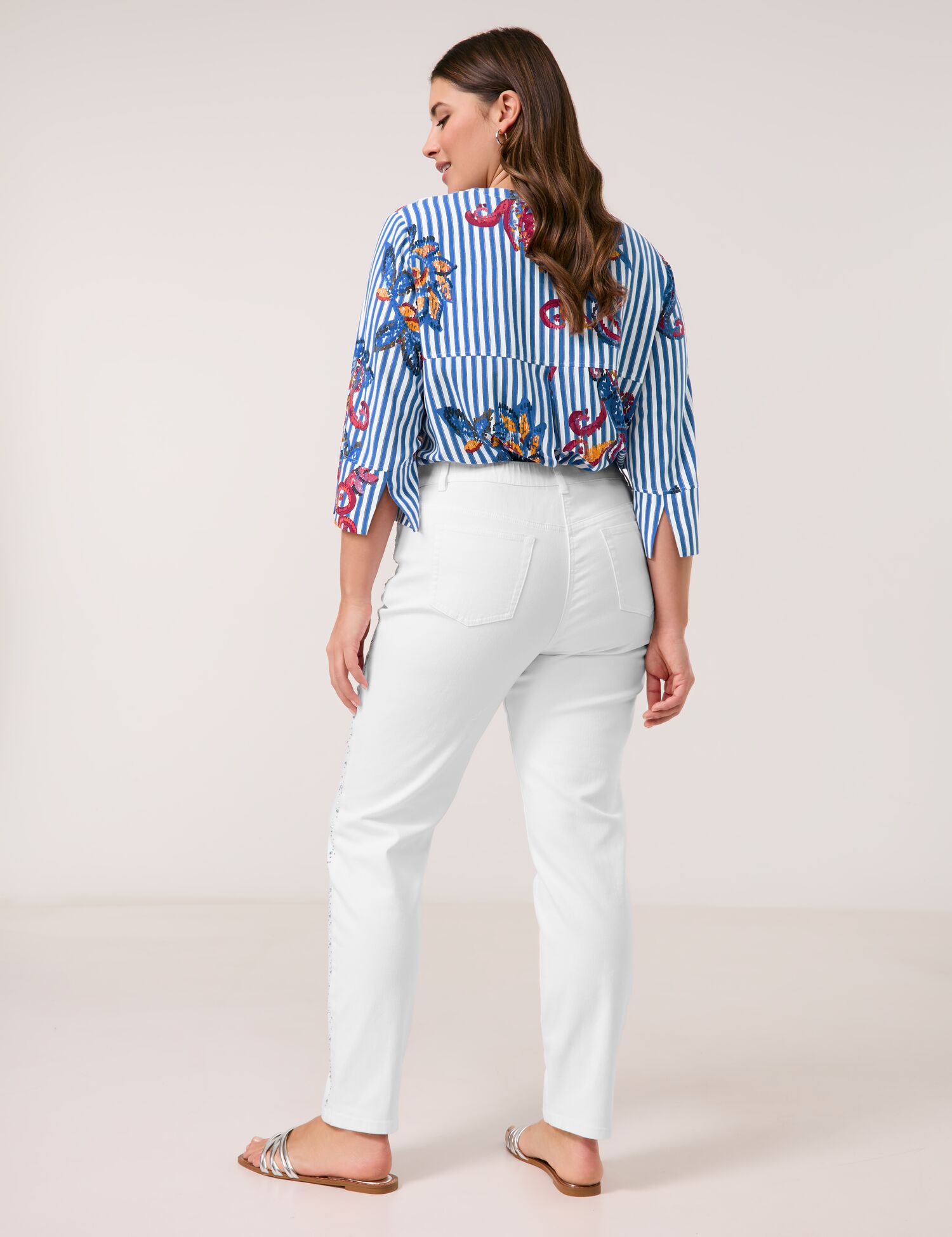5-Pocket Jeans mit Nieten-Dekor Betty Jeans