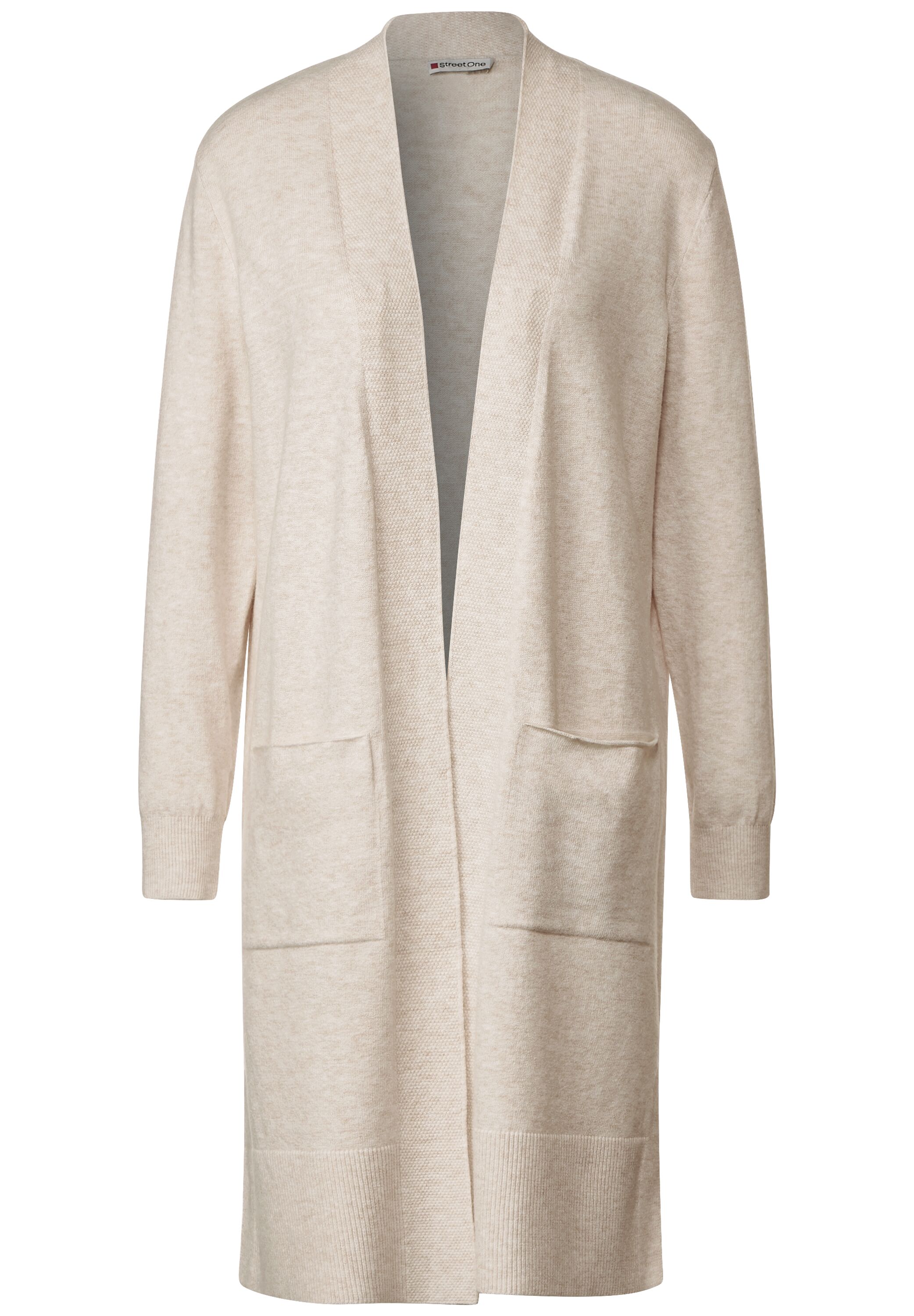 Offener Long Cardigan