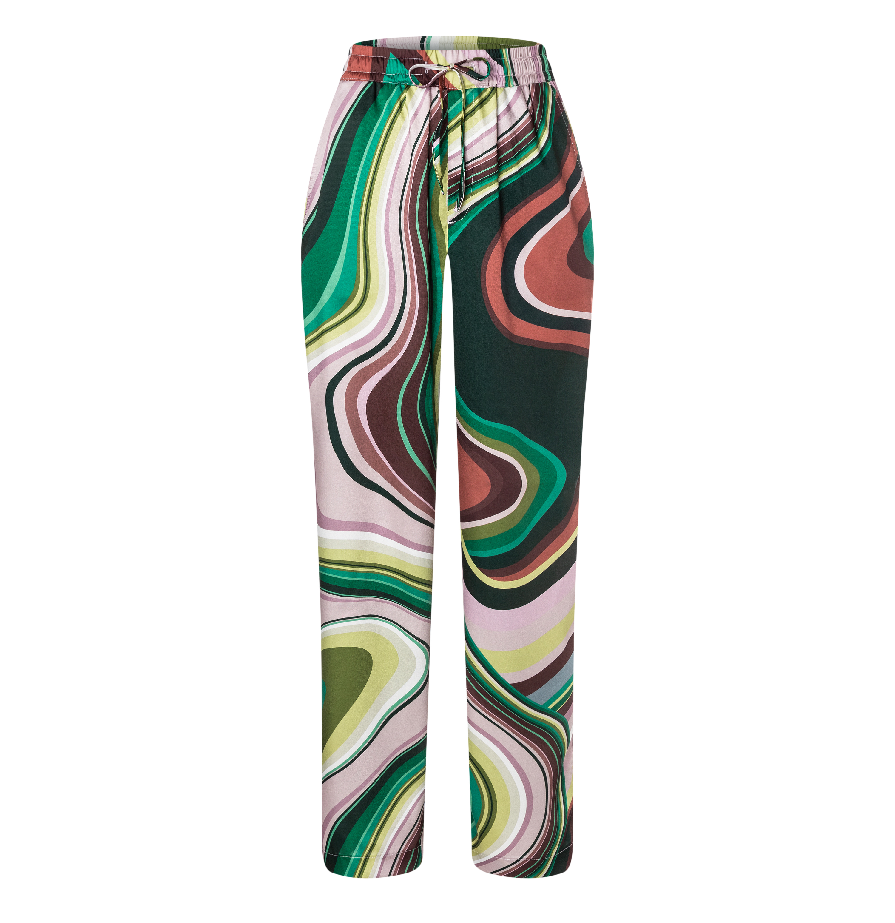 MAC JEANS - ESTHER, Fluid summer satin