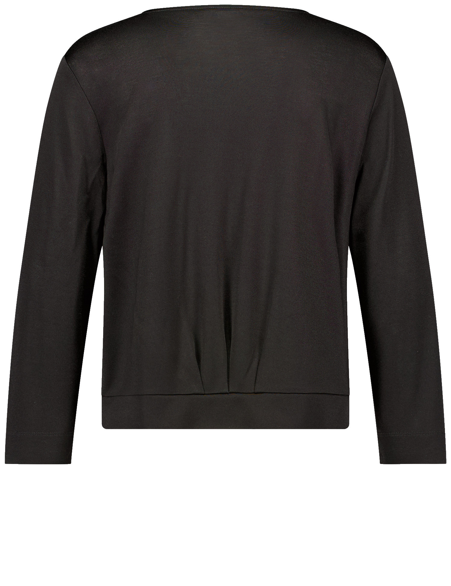 Offener Cardigan mit Faltendetail