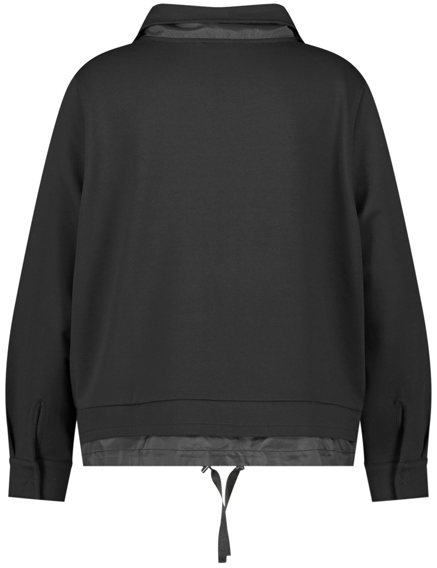Sweatjacke mit Material-Patch