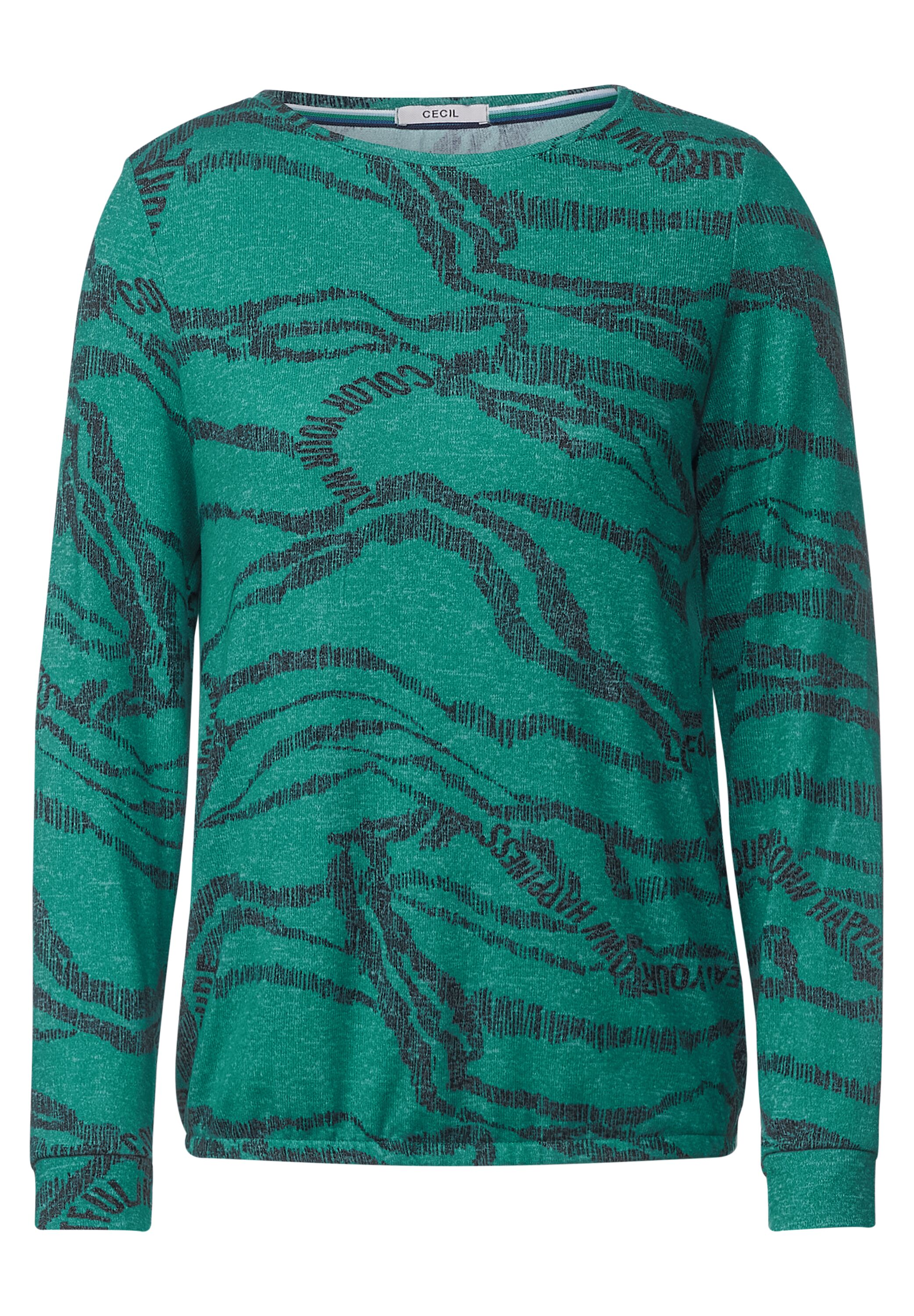 Shirt mit Allover Print