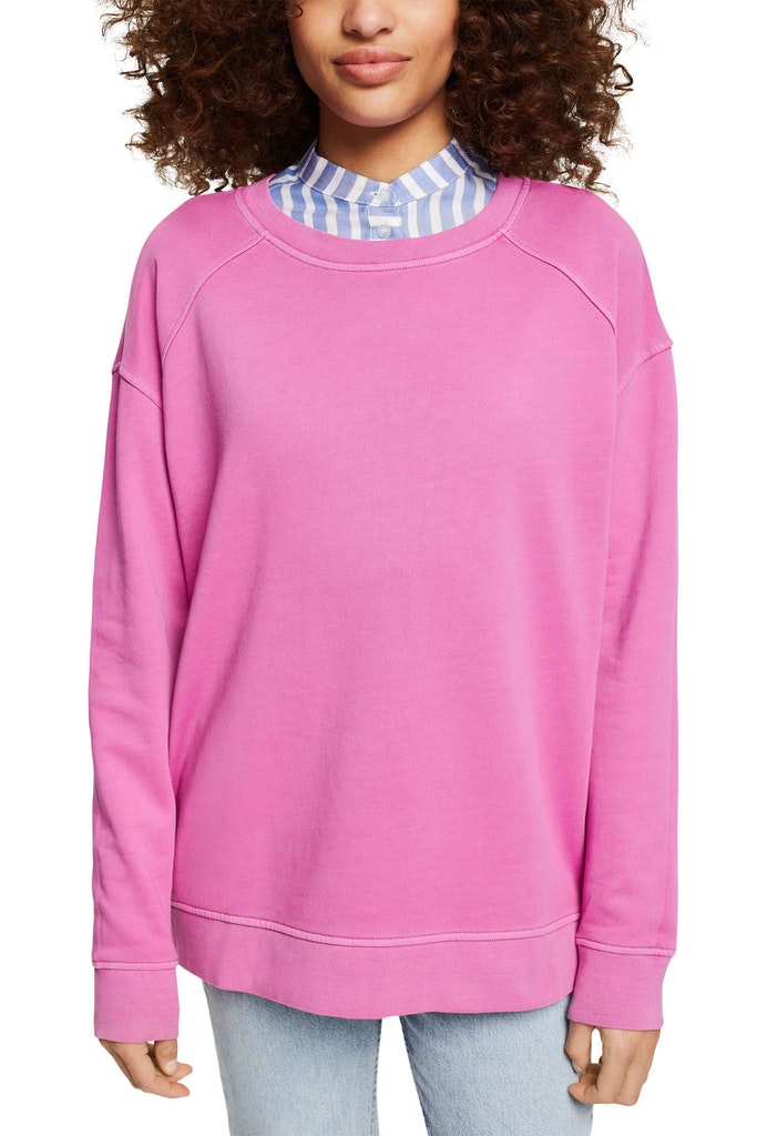 Sweatshirt mit seitlichen Zippern