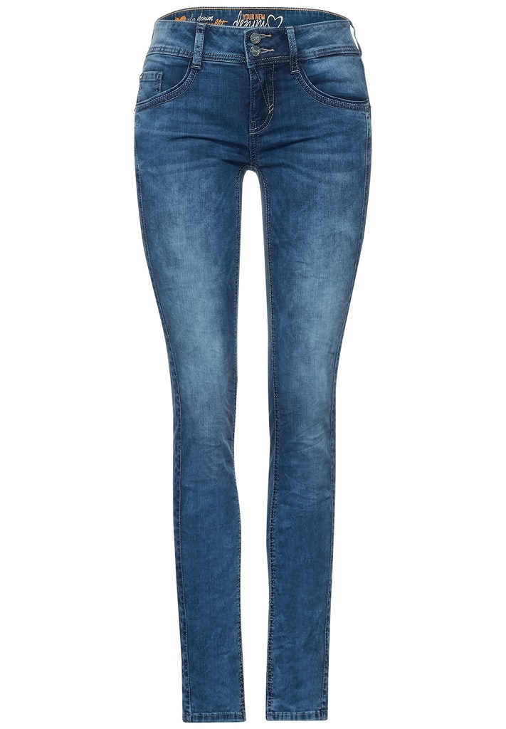 Blaue Casual Fit Denim