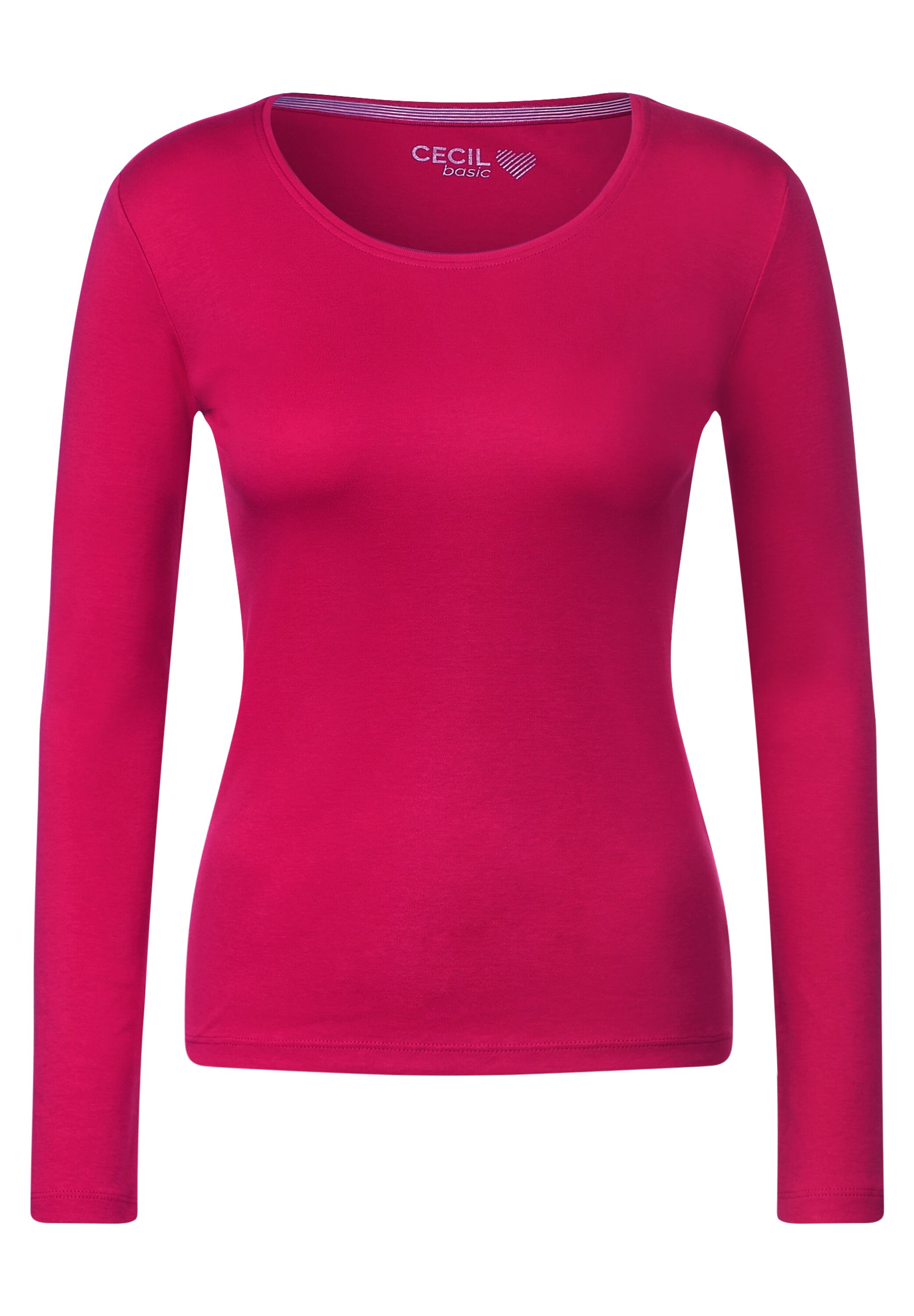 Basic Langarmshirt