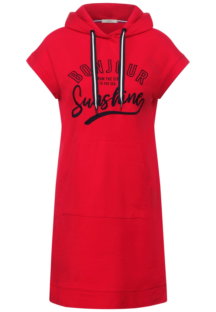 Kurzarm Sweatkleid