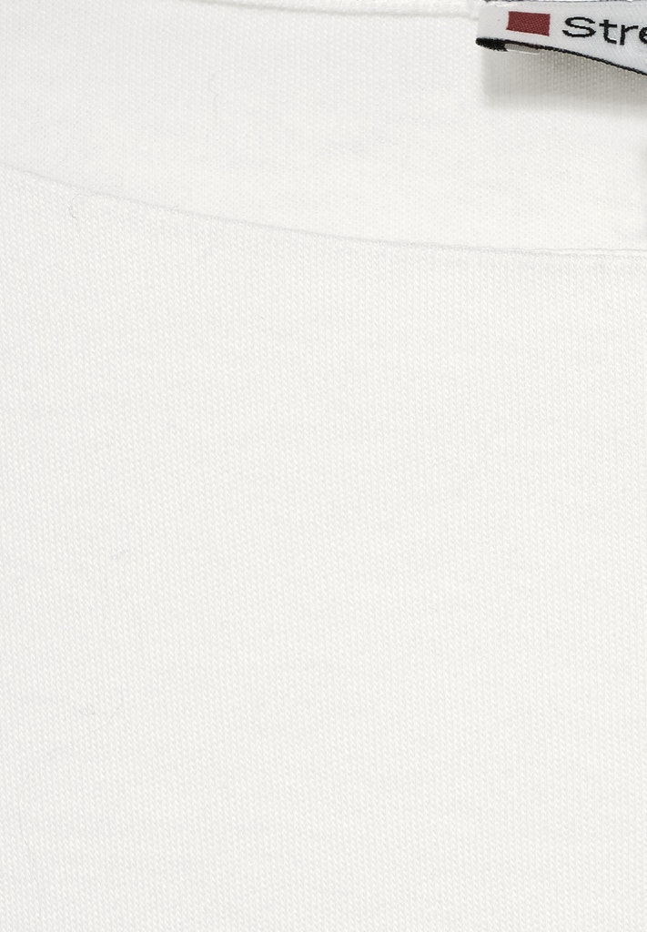 Shirt in Unifarbe