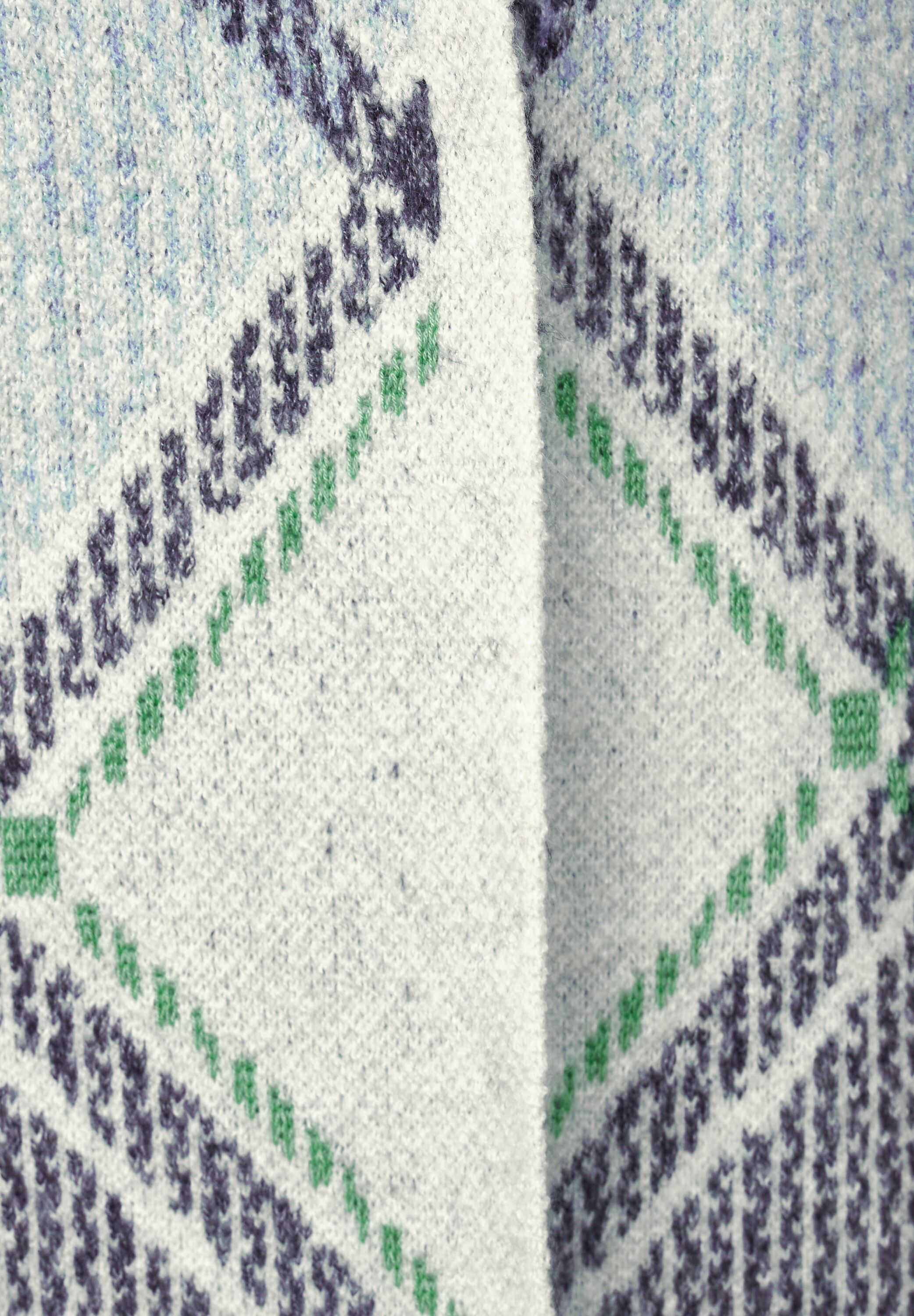 Cosy Jacquard Cardigan