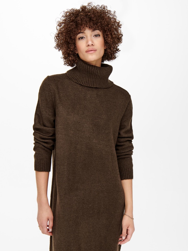 ONLBRANDIE L/S ROLL NECK DRESS KNT NOOS