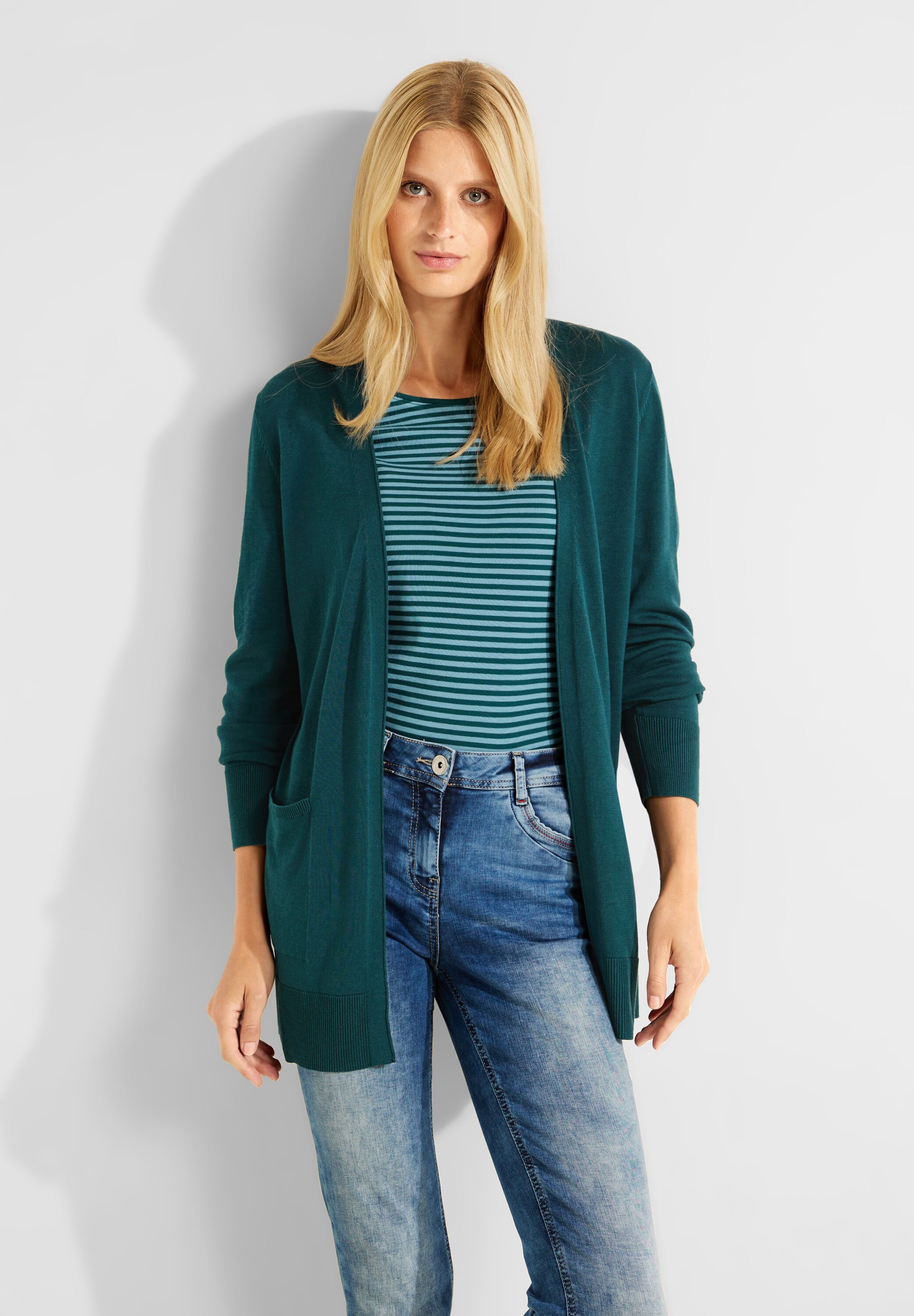 Offener Basic Cardigan