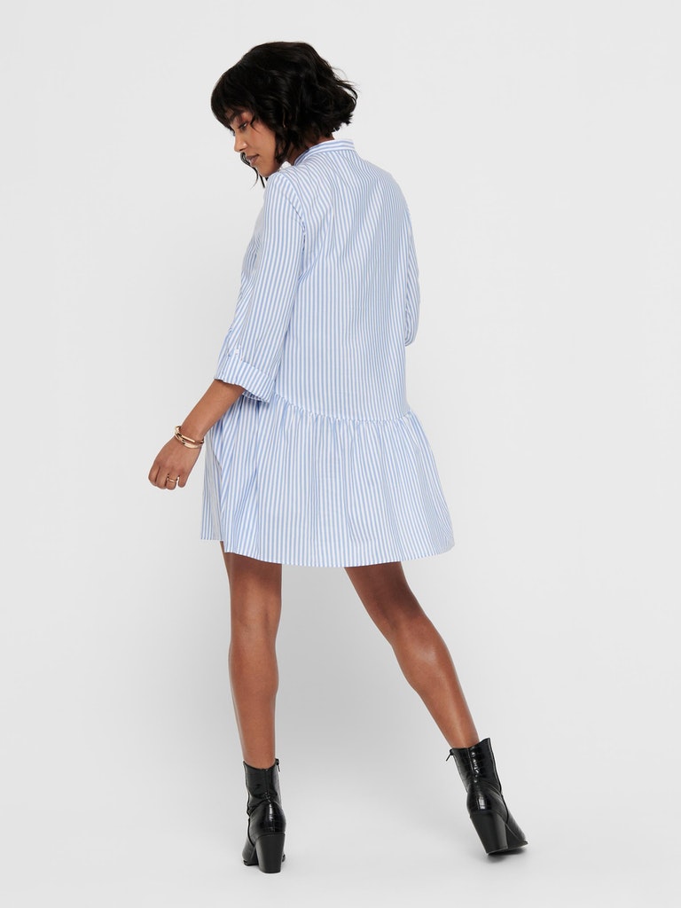 ONLDITTE  STRIPE 3/4 DRESS NOOS WVN