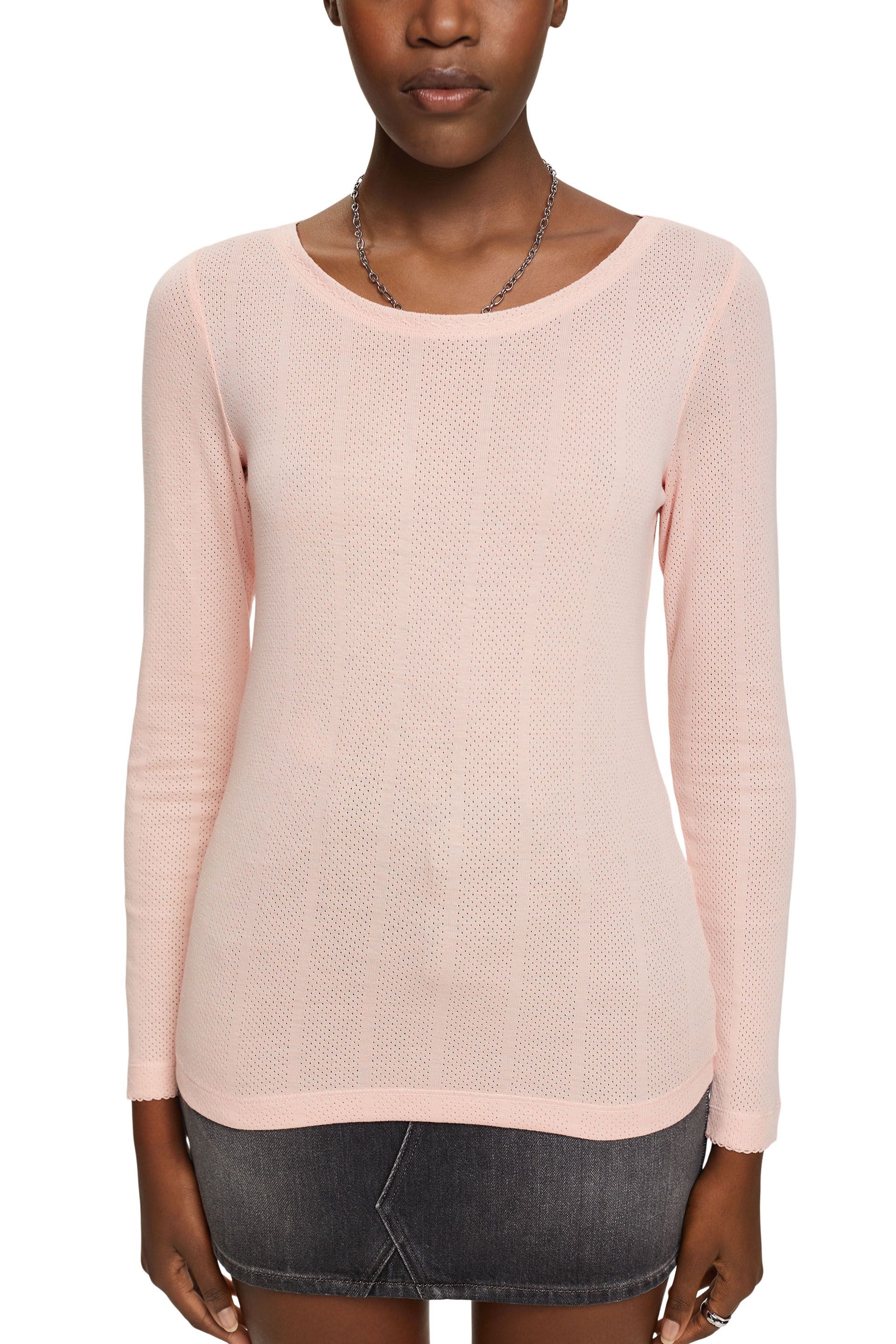 Pointelle-Longsleeve