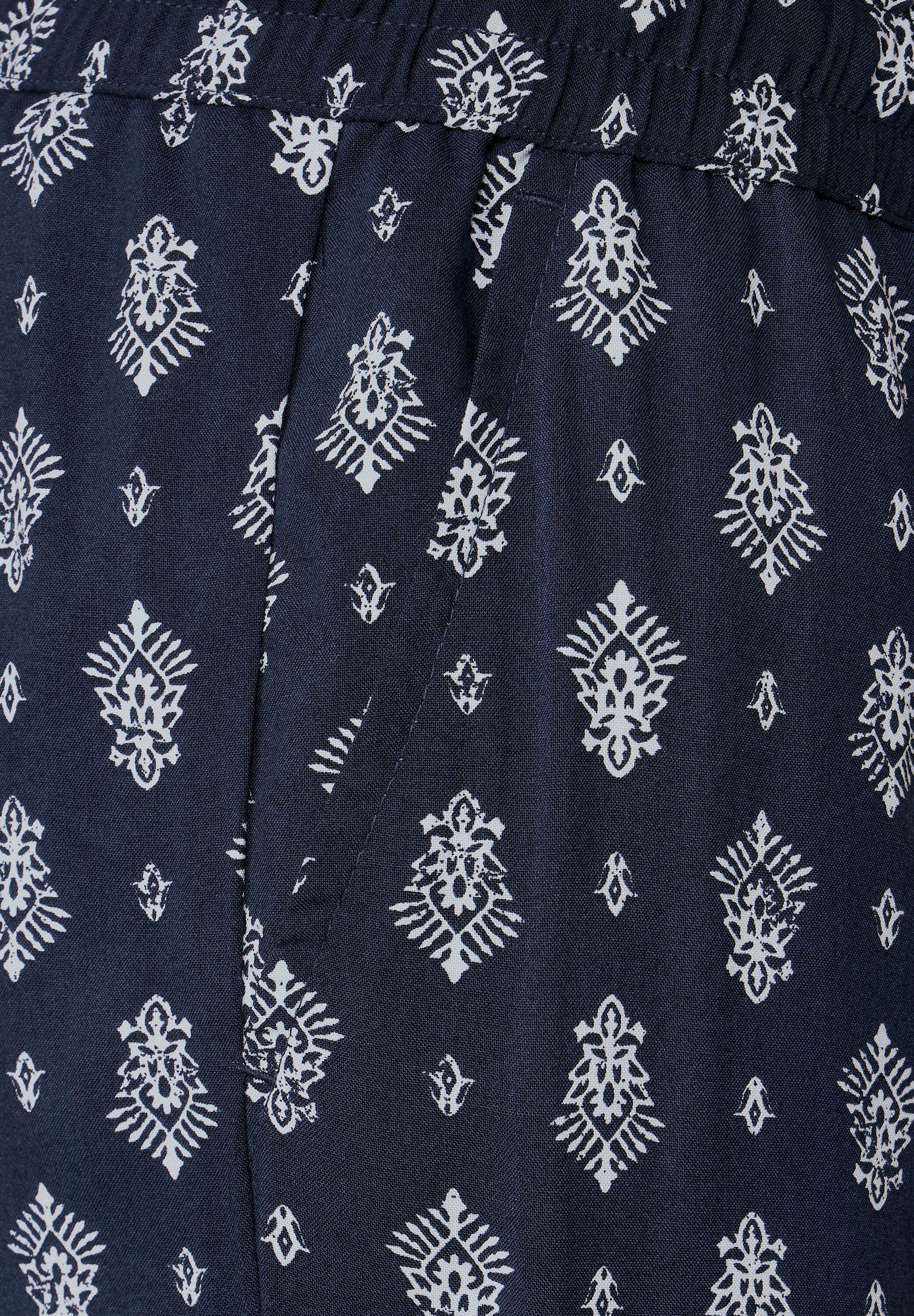 Casual Fit Hose mit Print