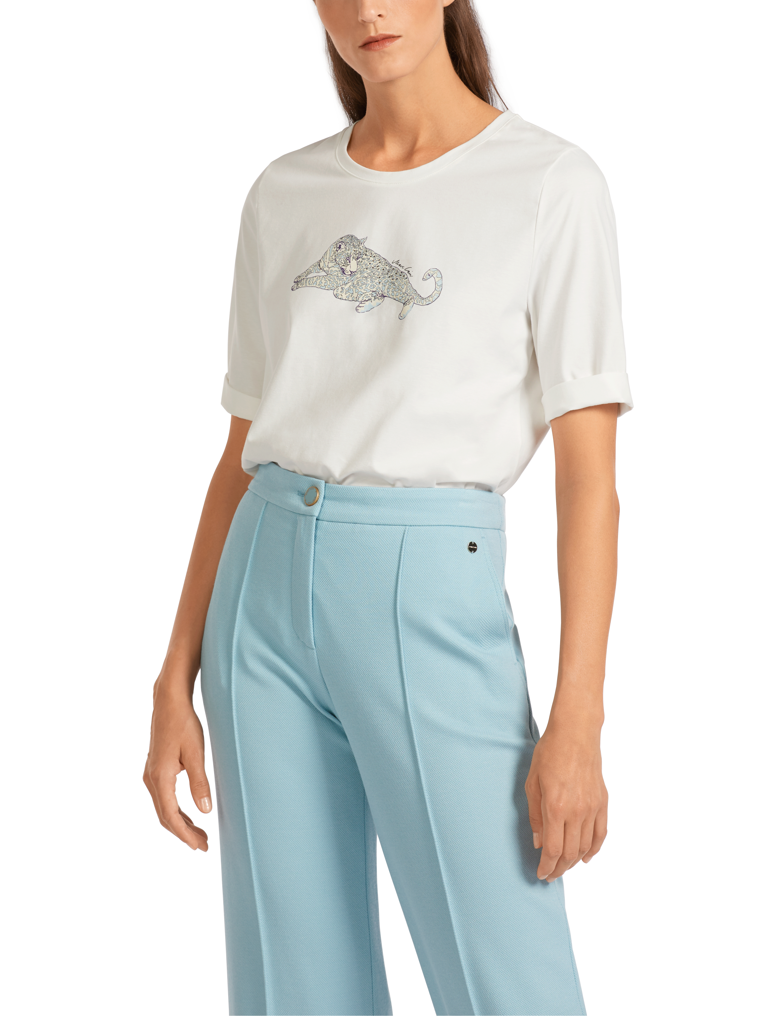 Baumwoll-T-Shirt "Rethink Together"