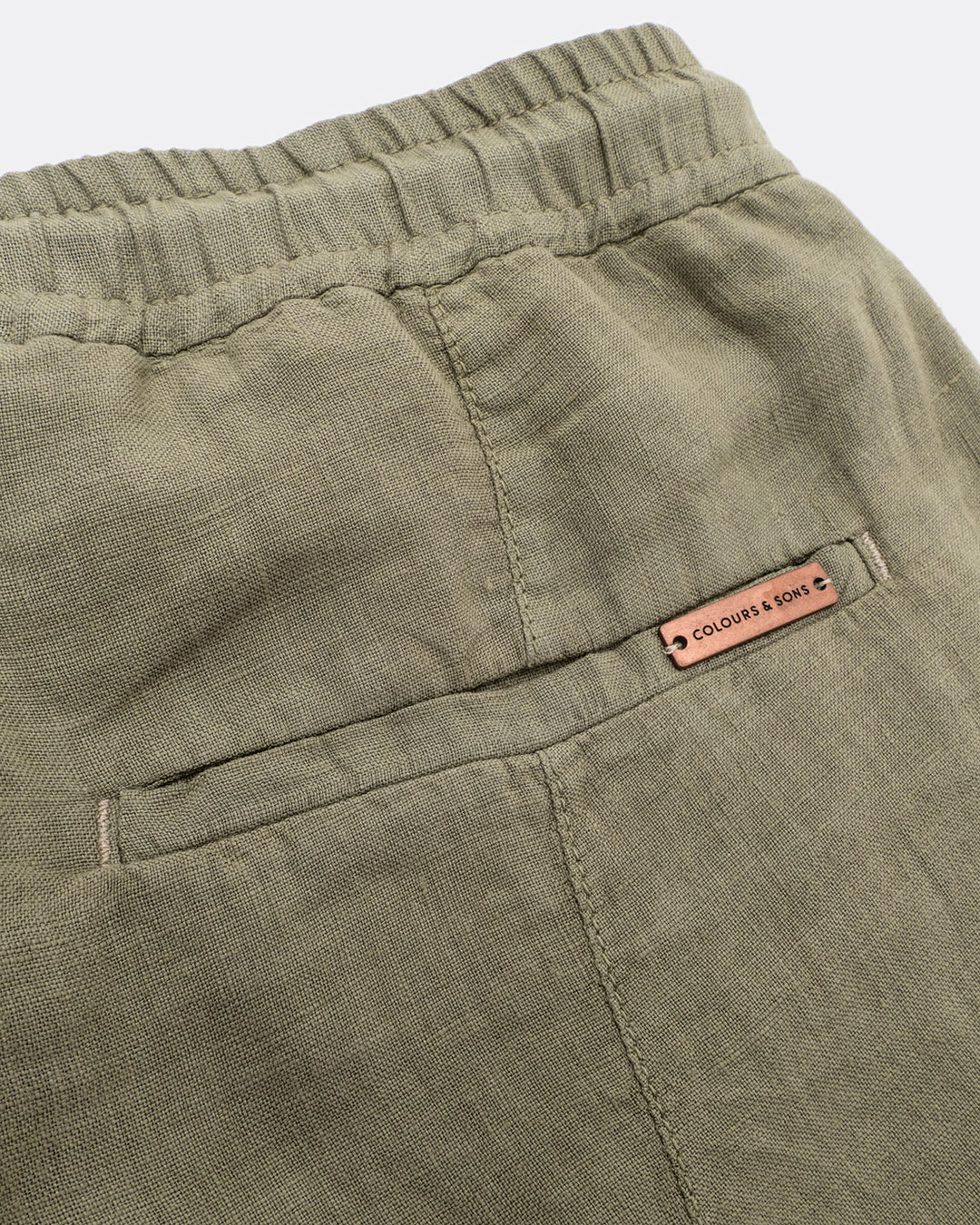 Pants, Cropped Linen
