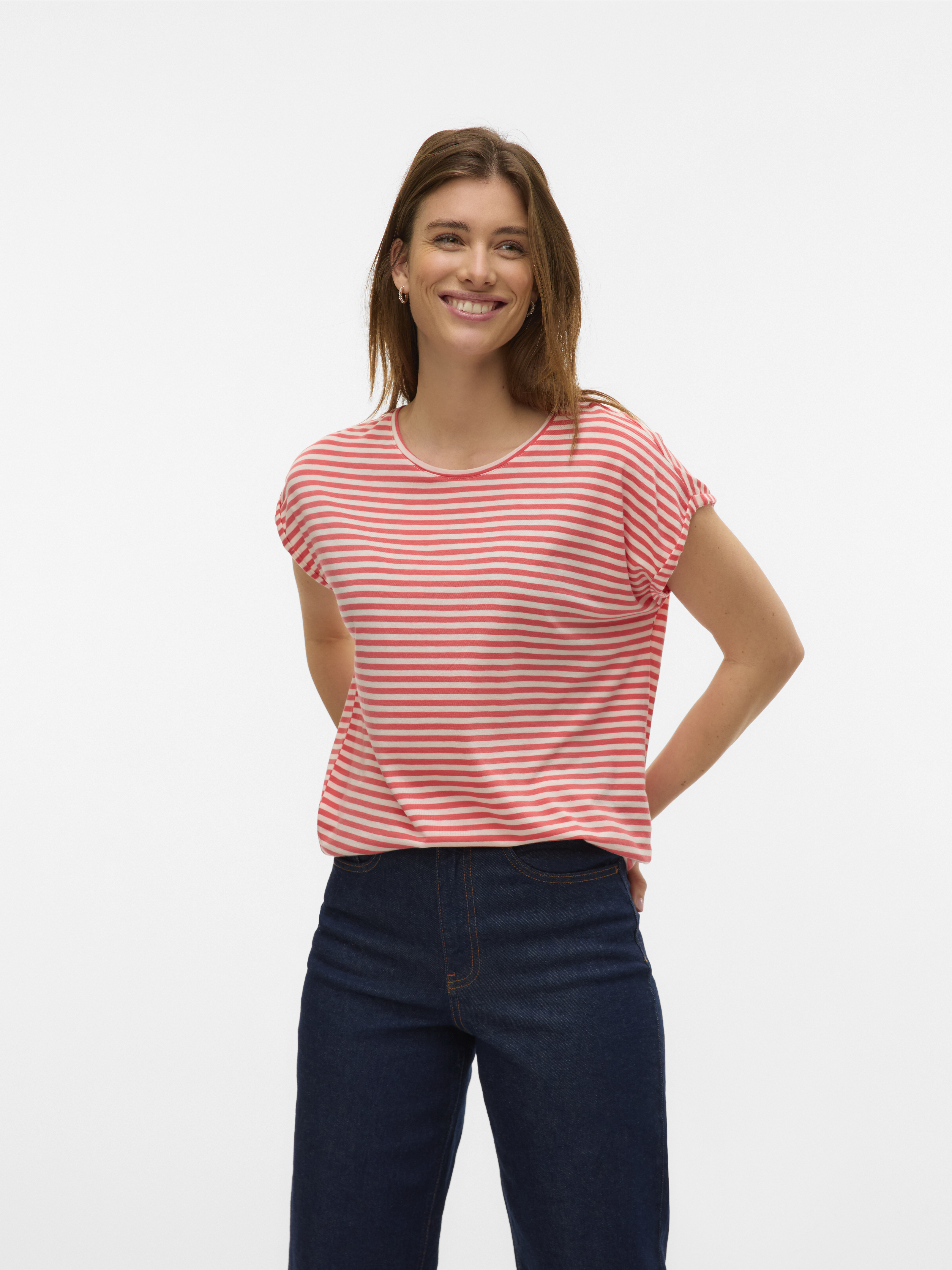 VMAVA SS TOP STRIPE JRS  NOOS