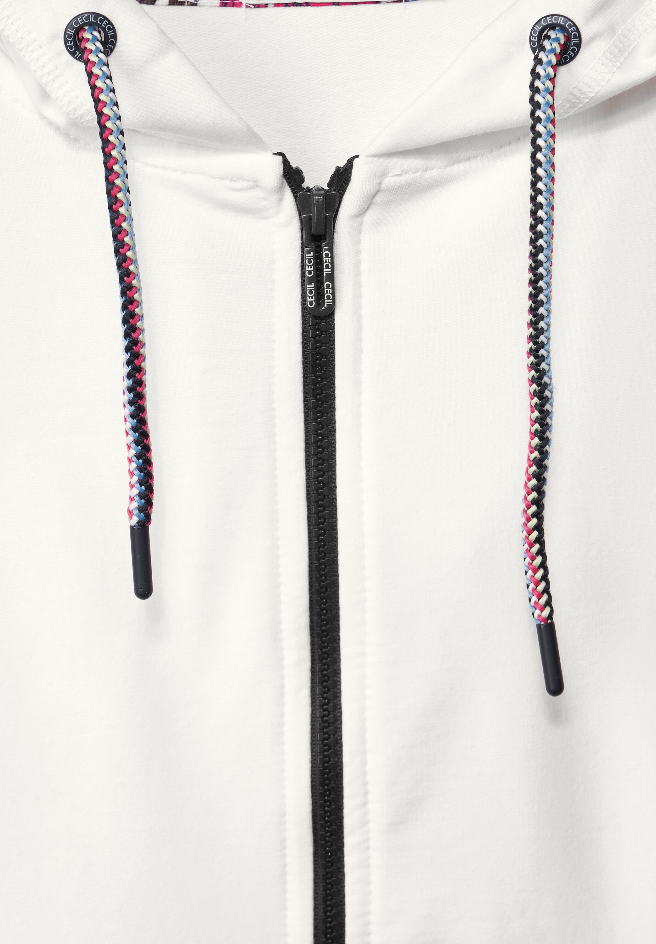 Kurzarm Sweatjacke