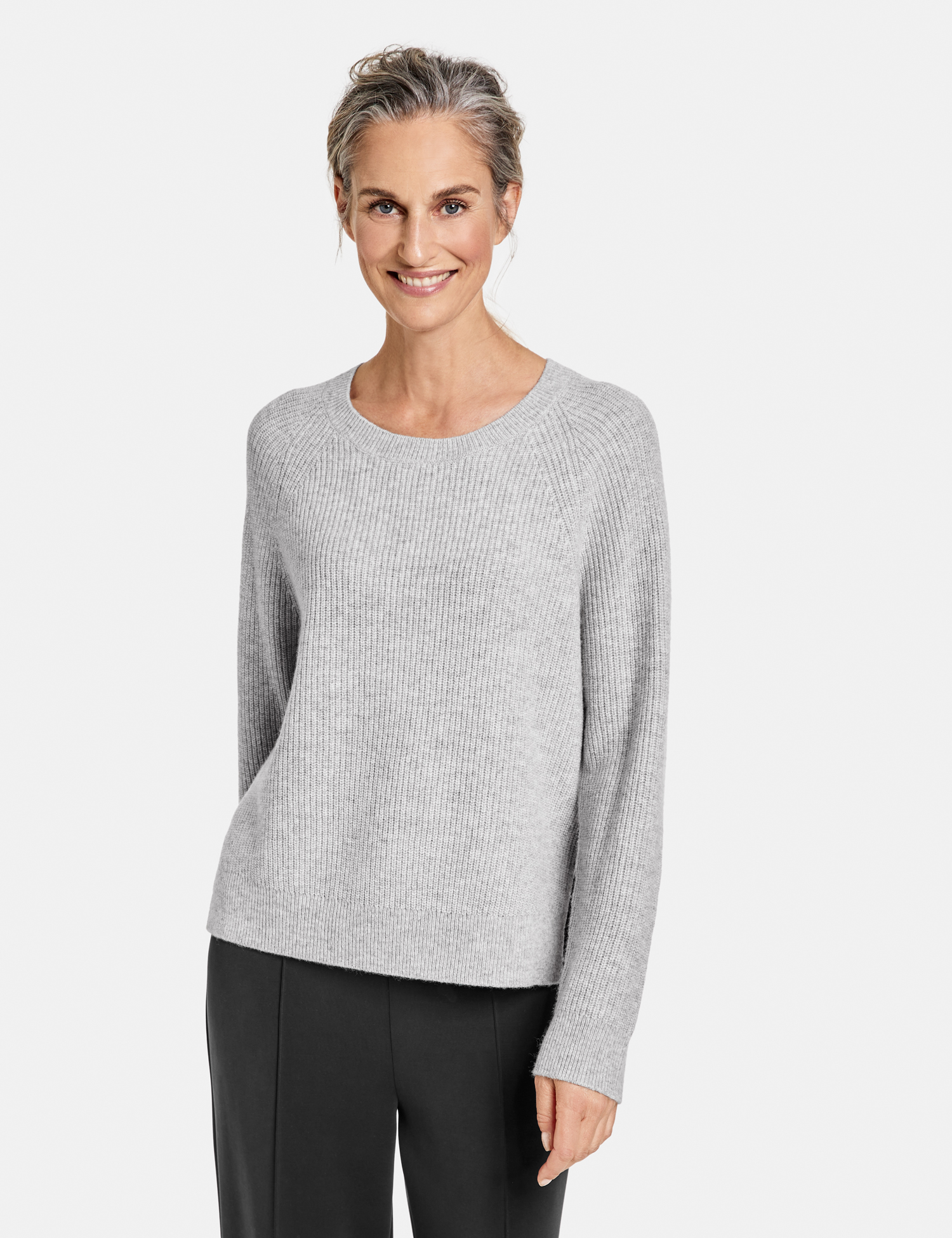 Pullover mit rundem Ausschnitt