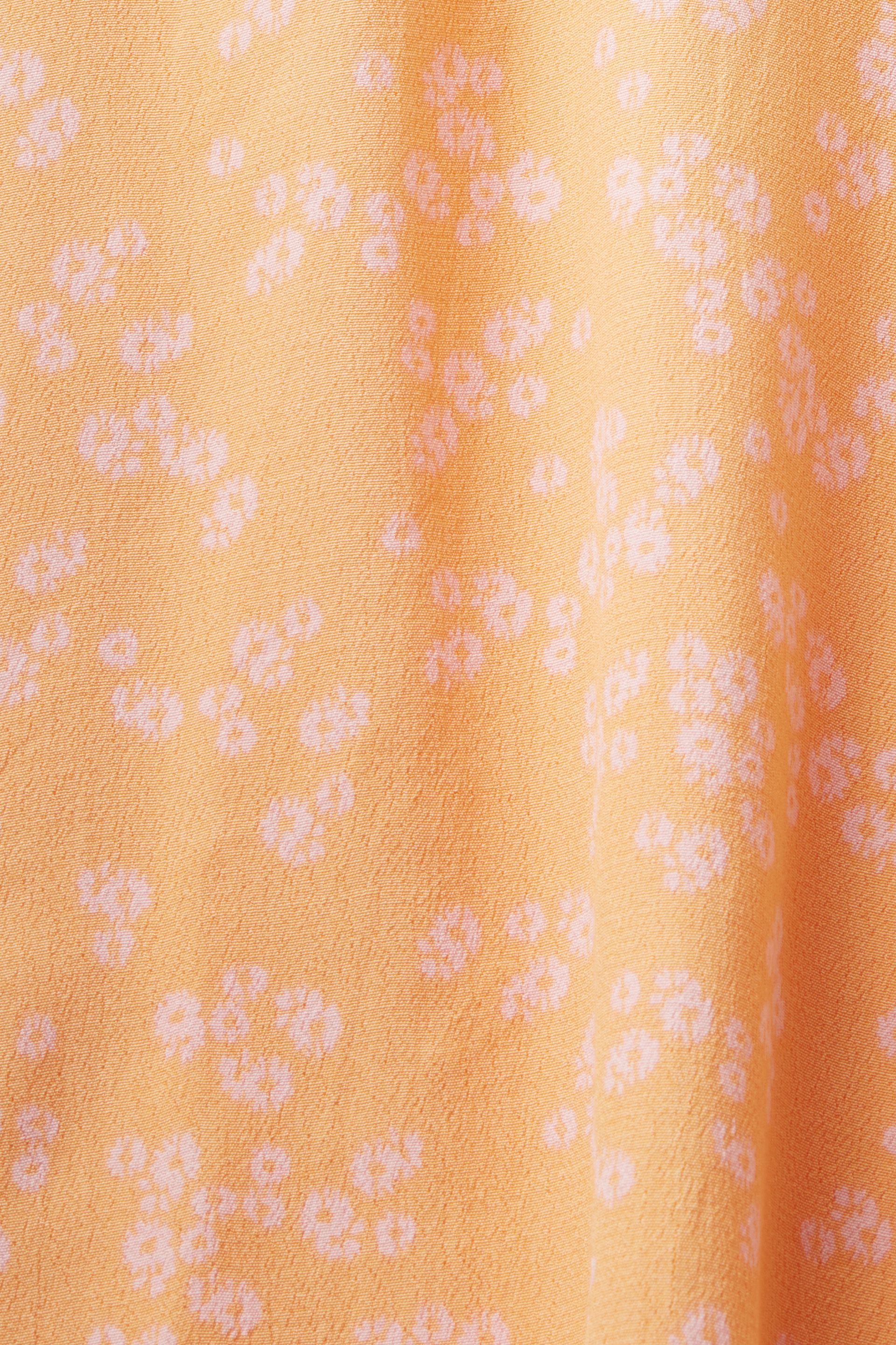 Crêpe-Bluse mit Print