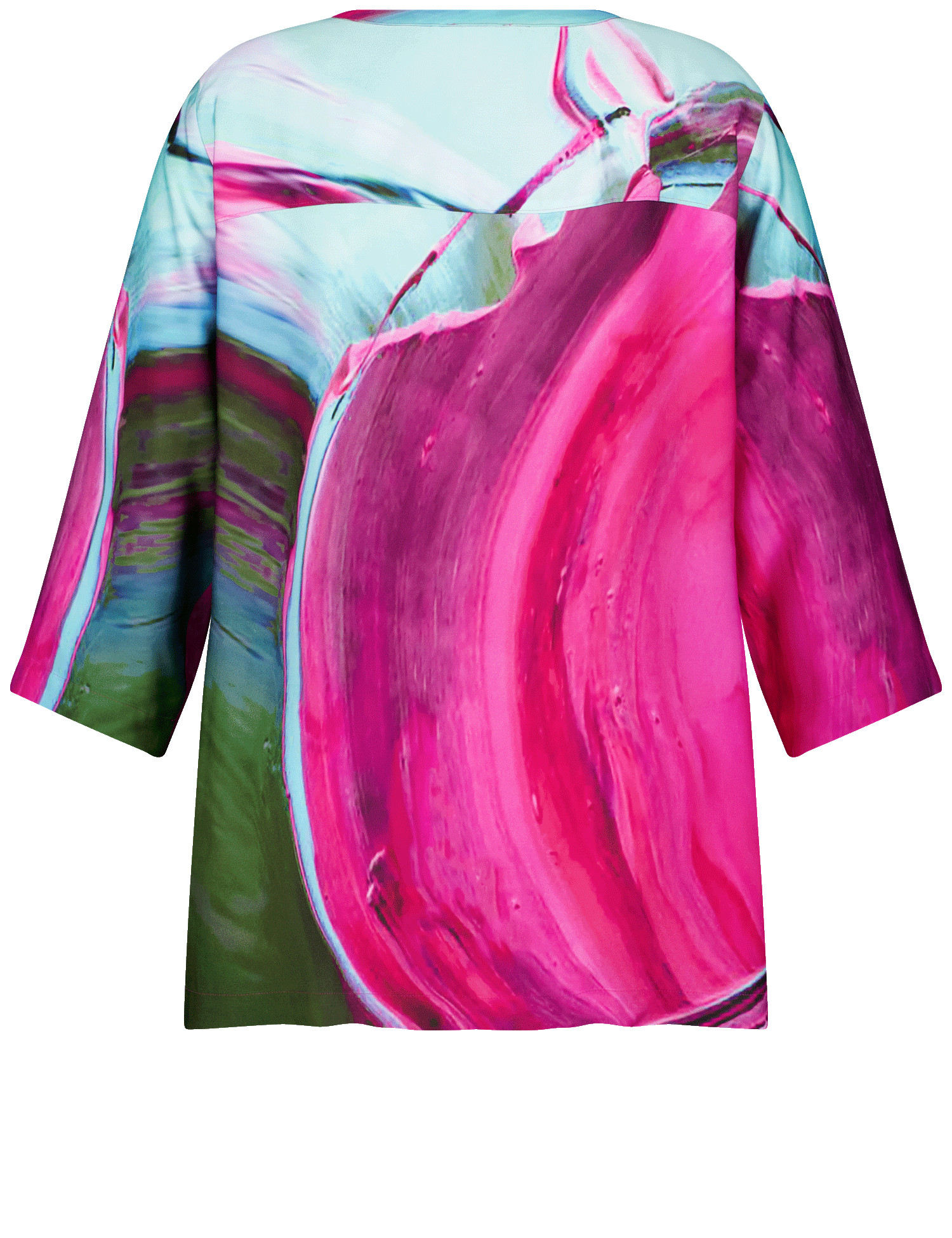 Statement-Tunika mit atemberaubenden Print