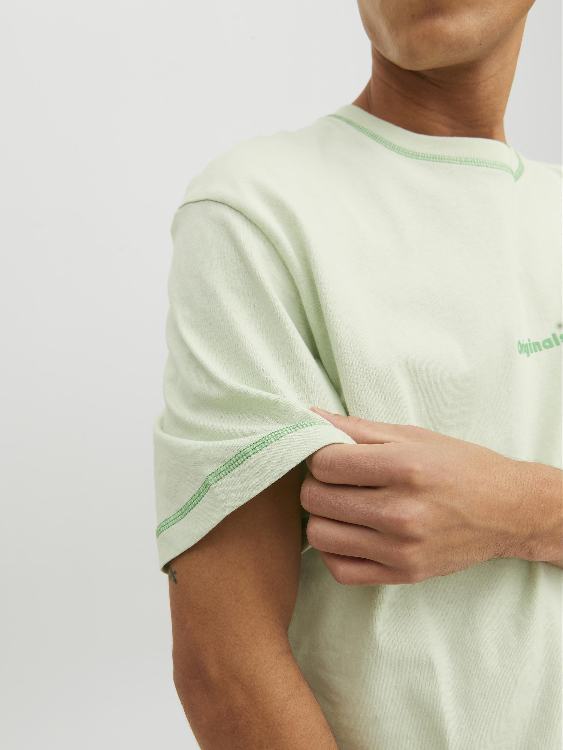 JORFADED SS TEE CREW NECK