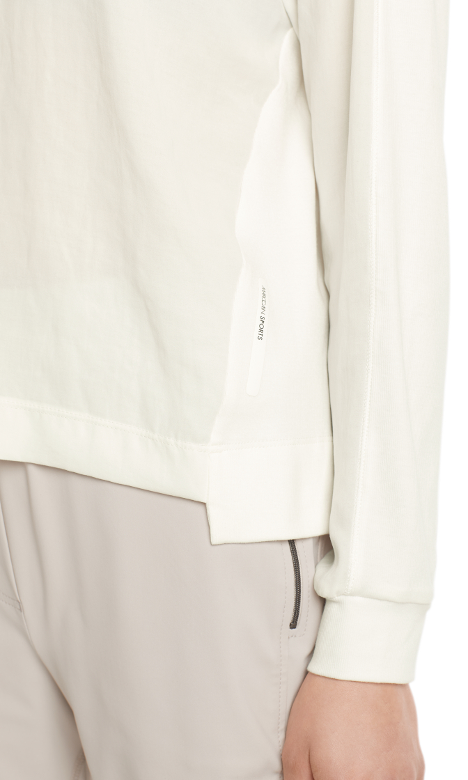 Blusenshirt aus Materialmix