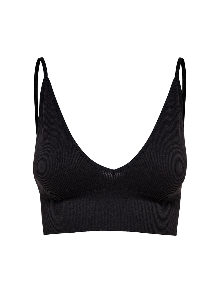 ONLVICKY  RIB SEAMLESS V-NECK TOP NOOS