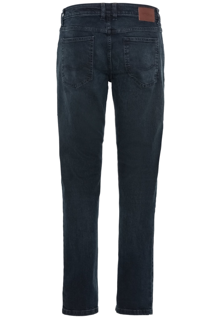 Relaxed Fit Jeans mit leichten Used-Effekten