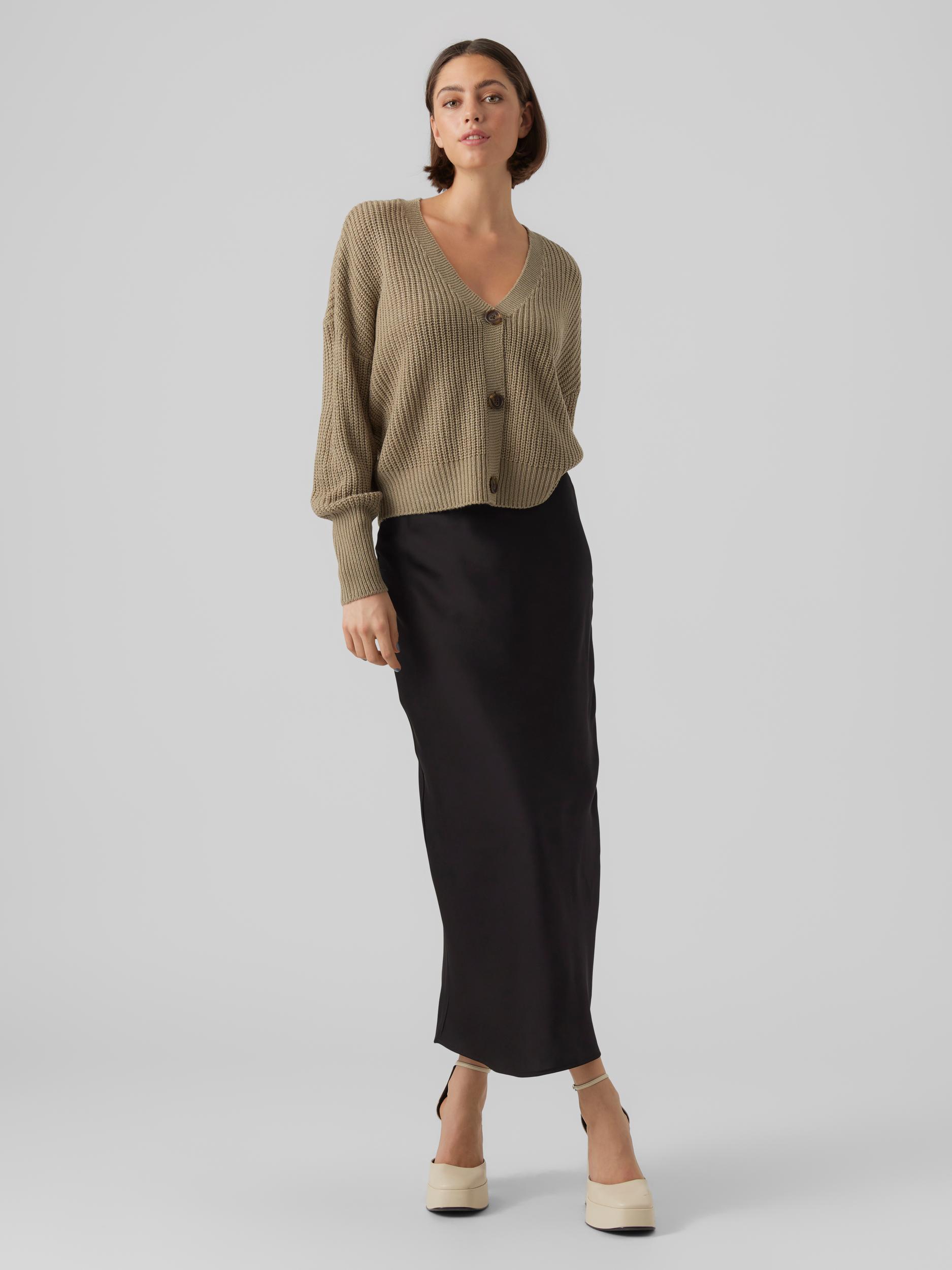 VMLEA LS V-NECK CUFF CARDIGAN  NOOS