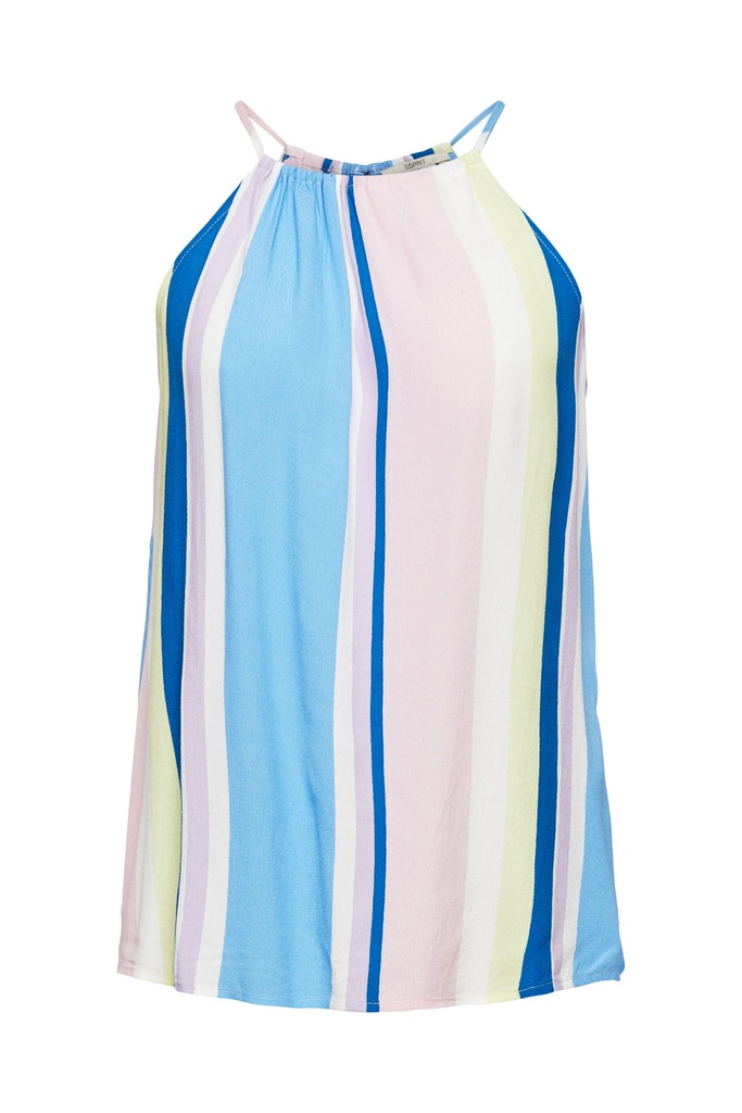 Gestreiftes Neckholder-Top